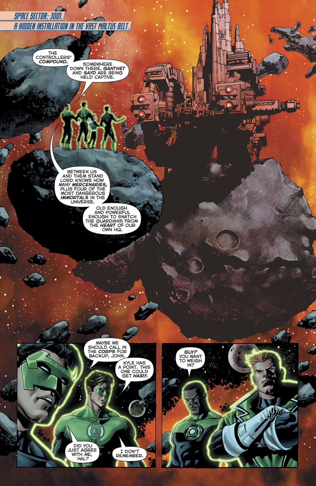 Read online Hal Jordan And The Green Lantern Corps comic -  Issue #35 - 4