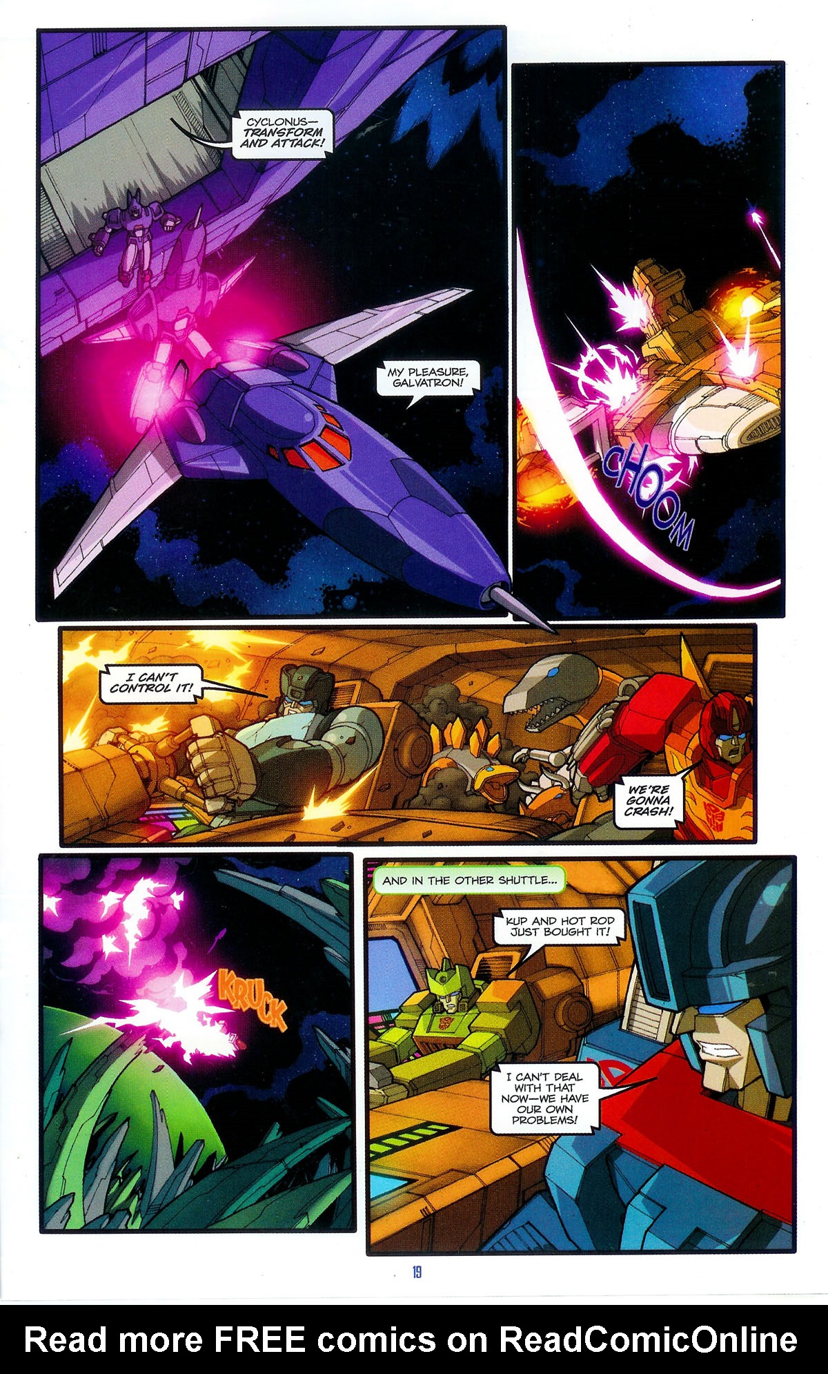 Read online The Transformers The Animated Movie comic Issue 2