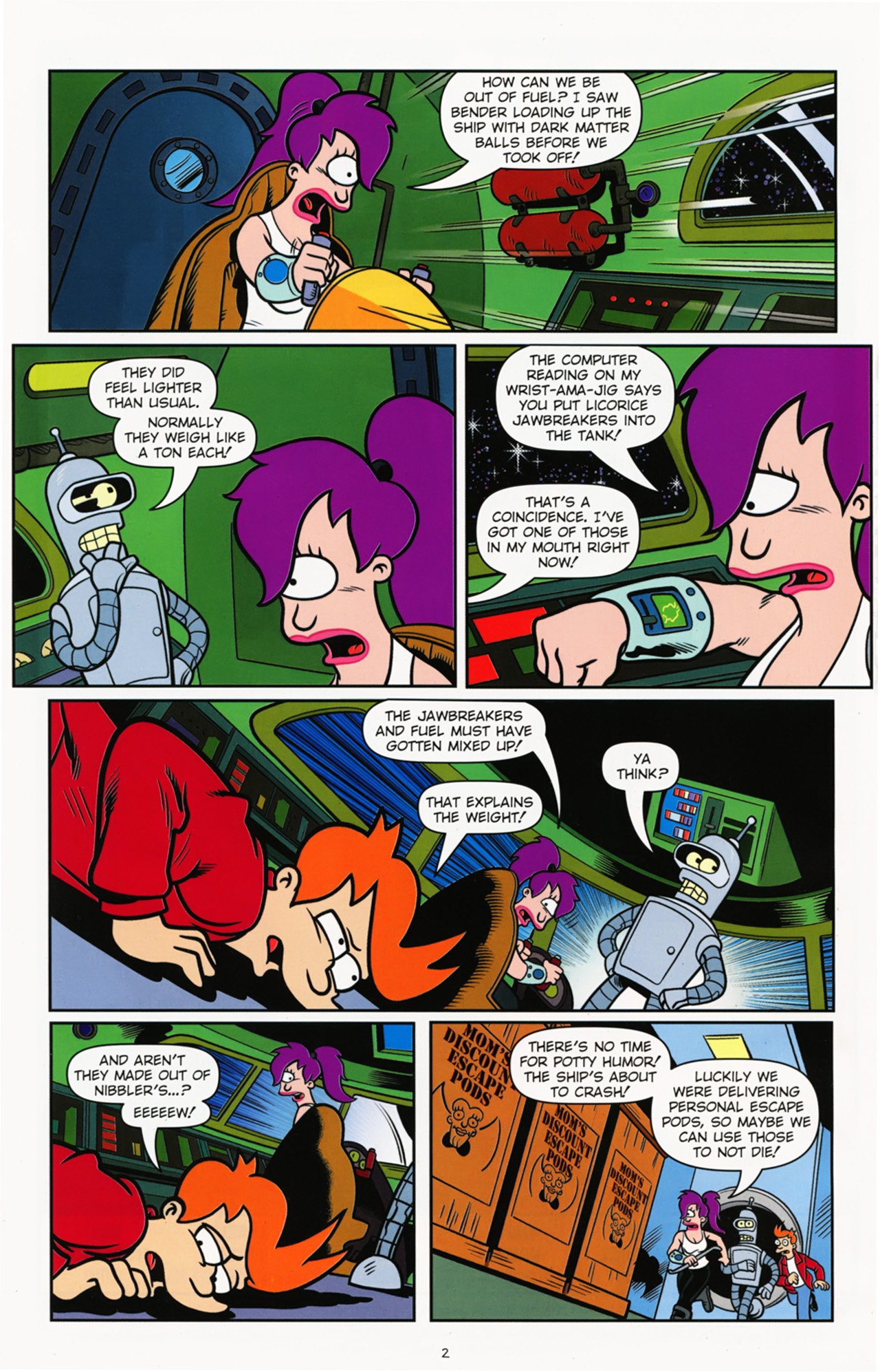 Read online Futurama Comics comic -  Issue #55 - 3