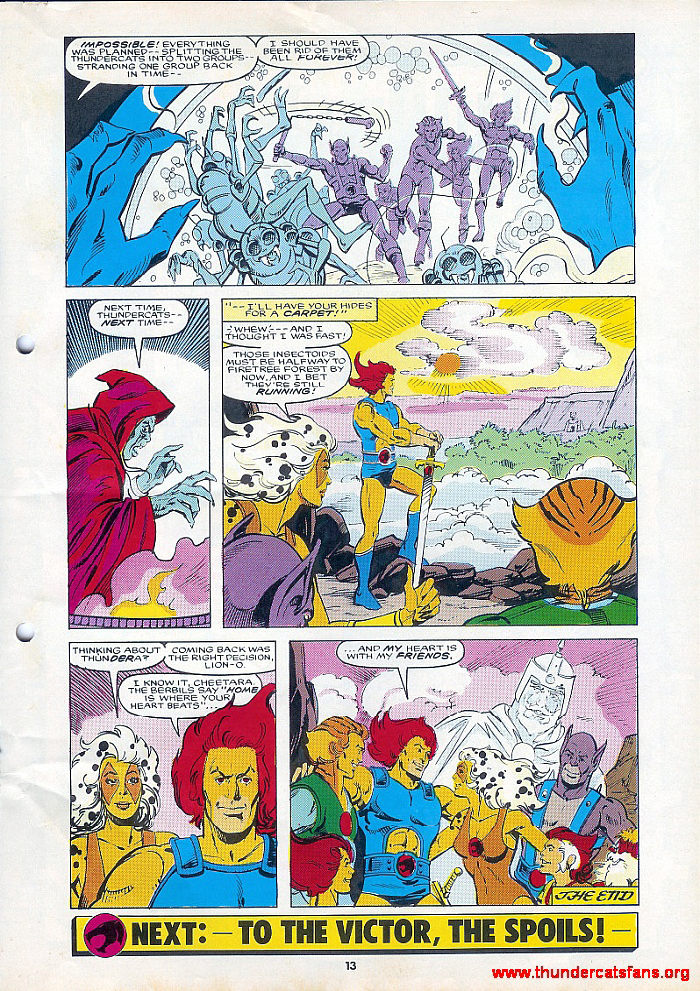 Read online ThunderCats (1987) comic -  Issue #14 - 13