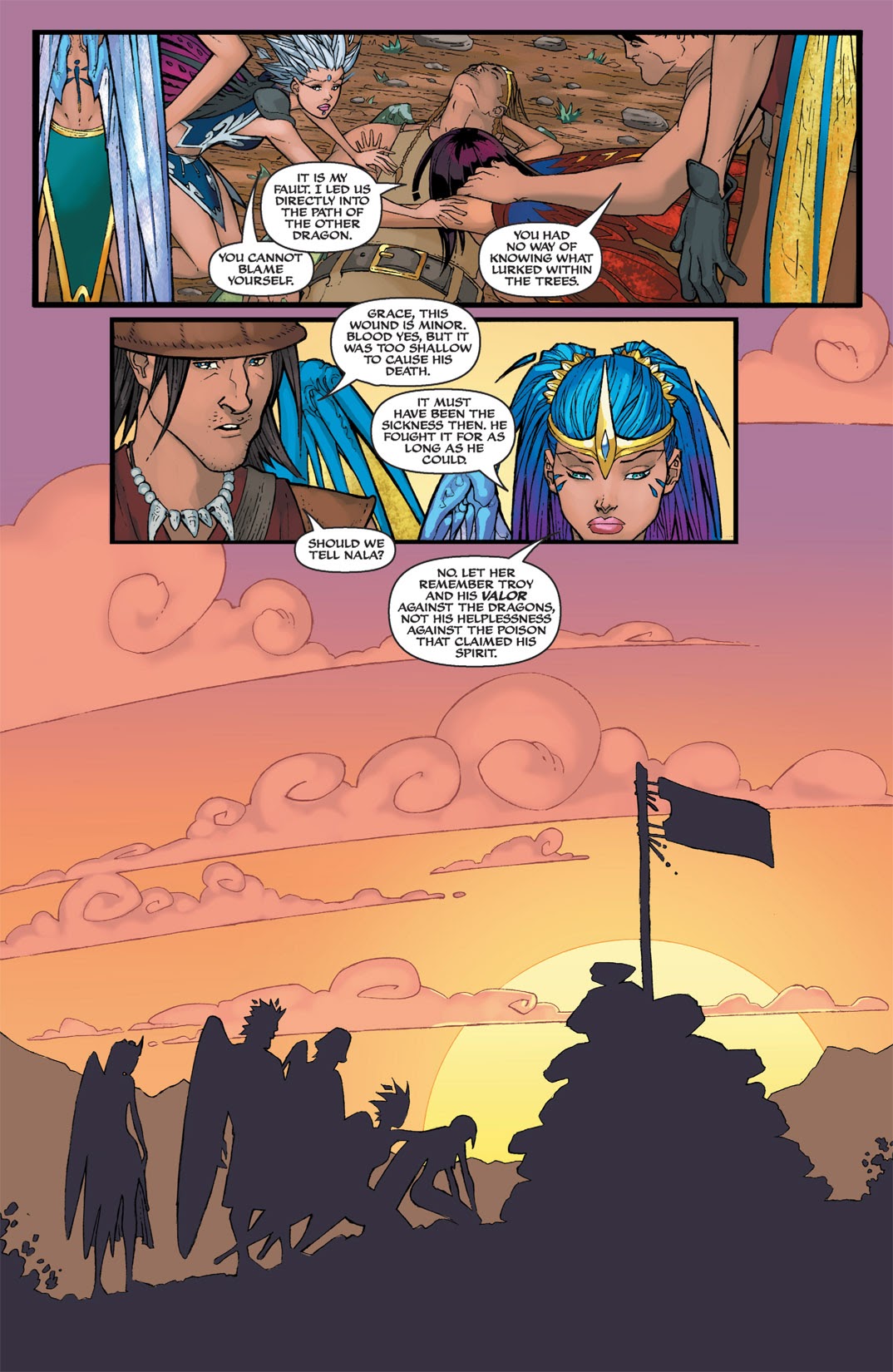 Read online Michael Turner's Soulfire: Shadow Magic comic -  Issue #2 - 20