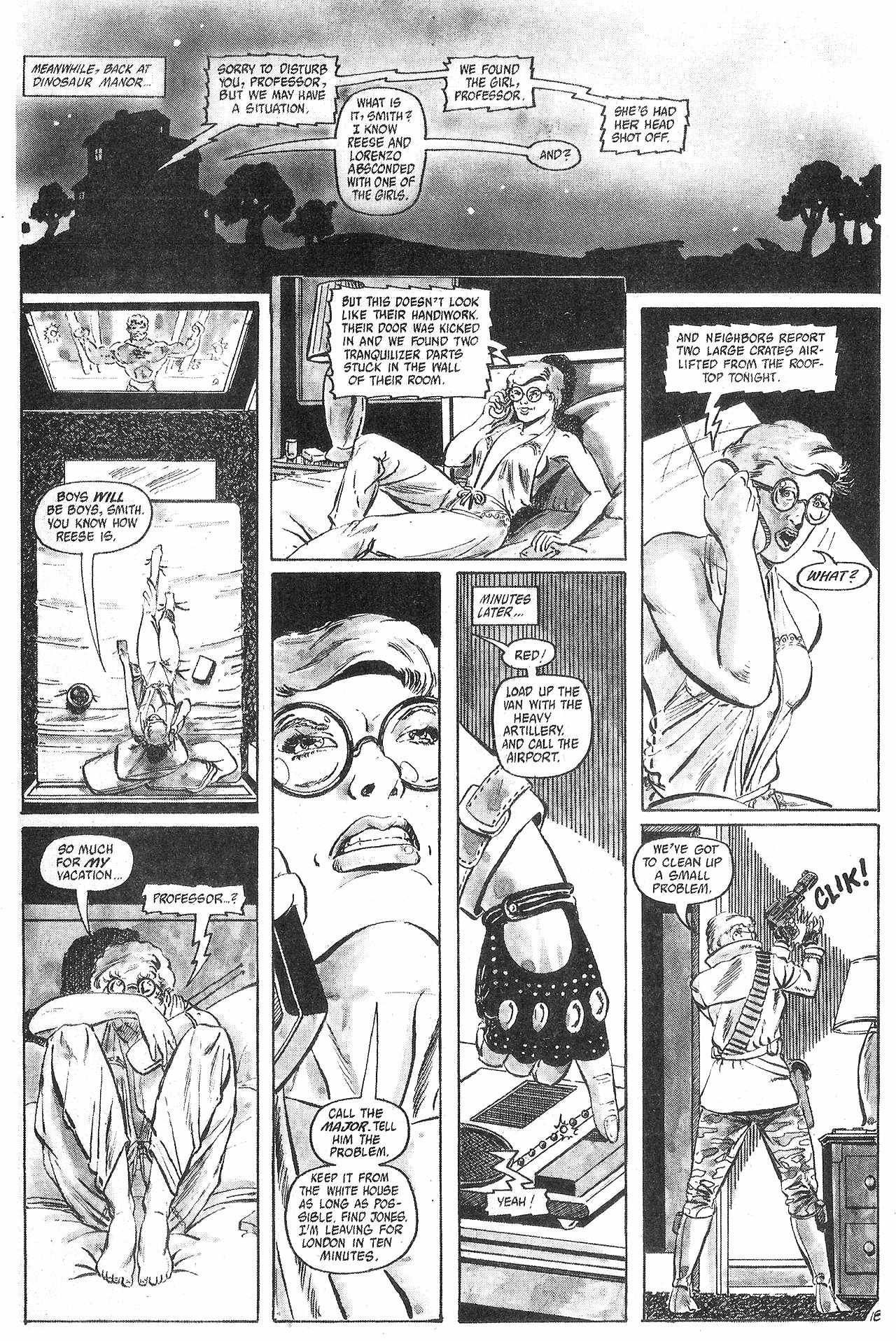 Read online Dinosaurs For Hire (1988) comic -  Issue #2 - 20