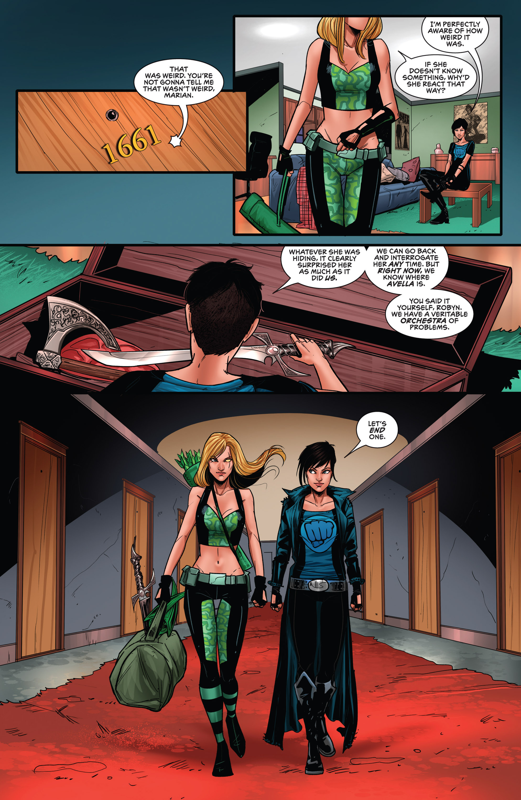 Read online Grimm Fairy Tales presents Robyn Hood (2014) comic -  Issue #9 - 18