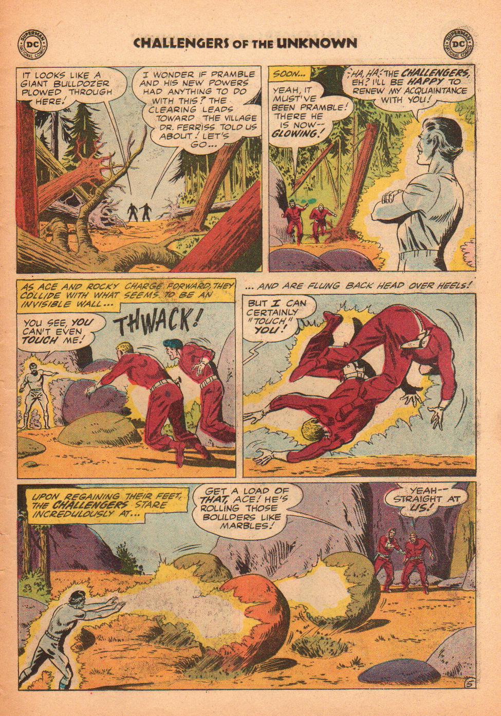 Challengers of the Unknown (1958) Issue #14 #14 - English 7