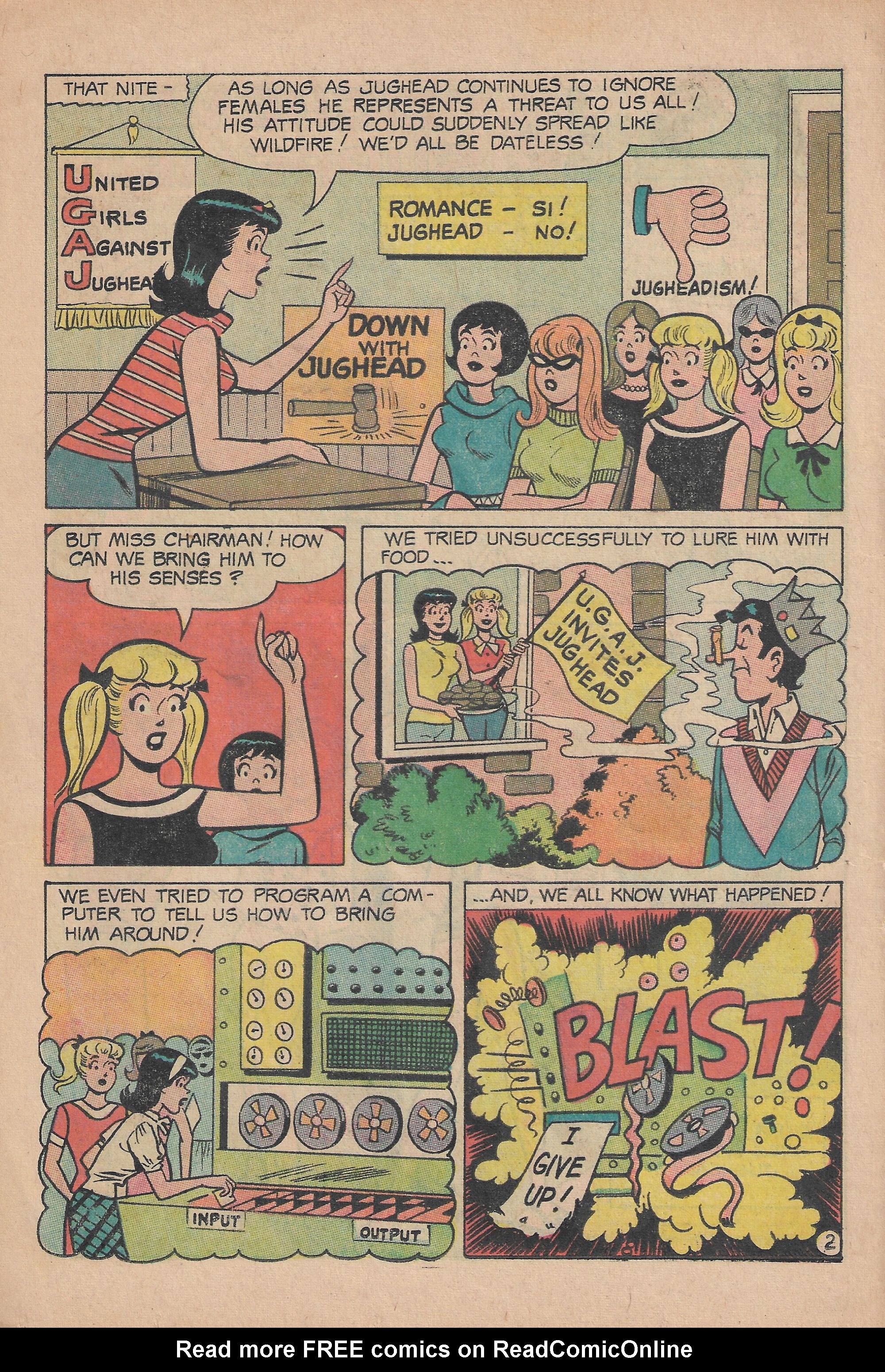 Read online Jughead (1965) comic -  Issue #154 - 14