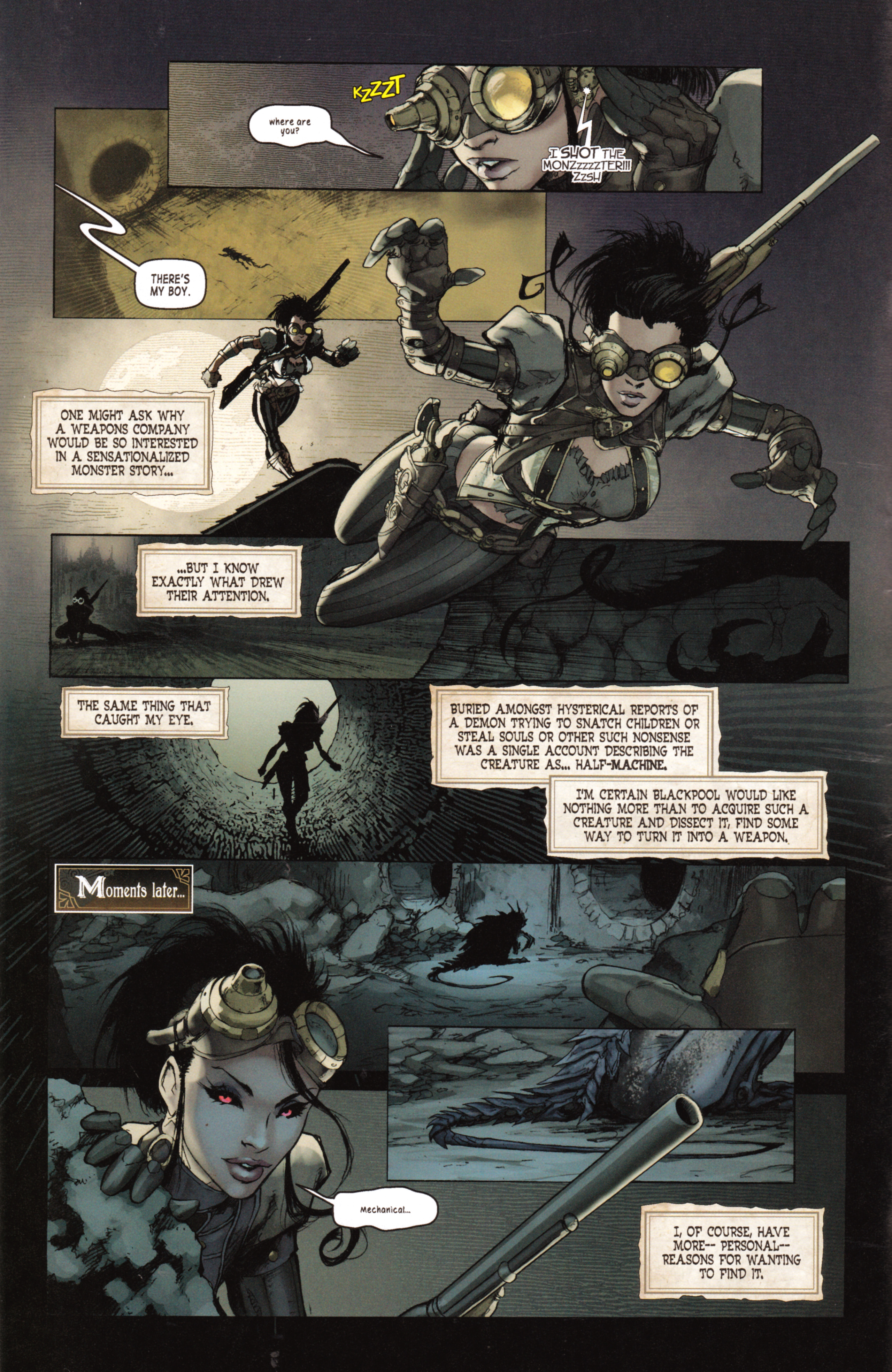 Read online Lady Mechanika comic -  Issue #0 - 4