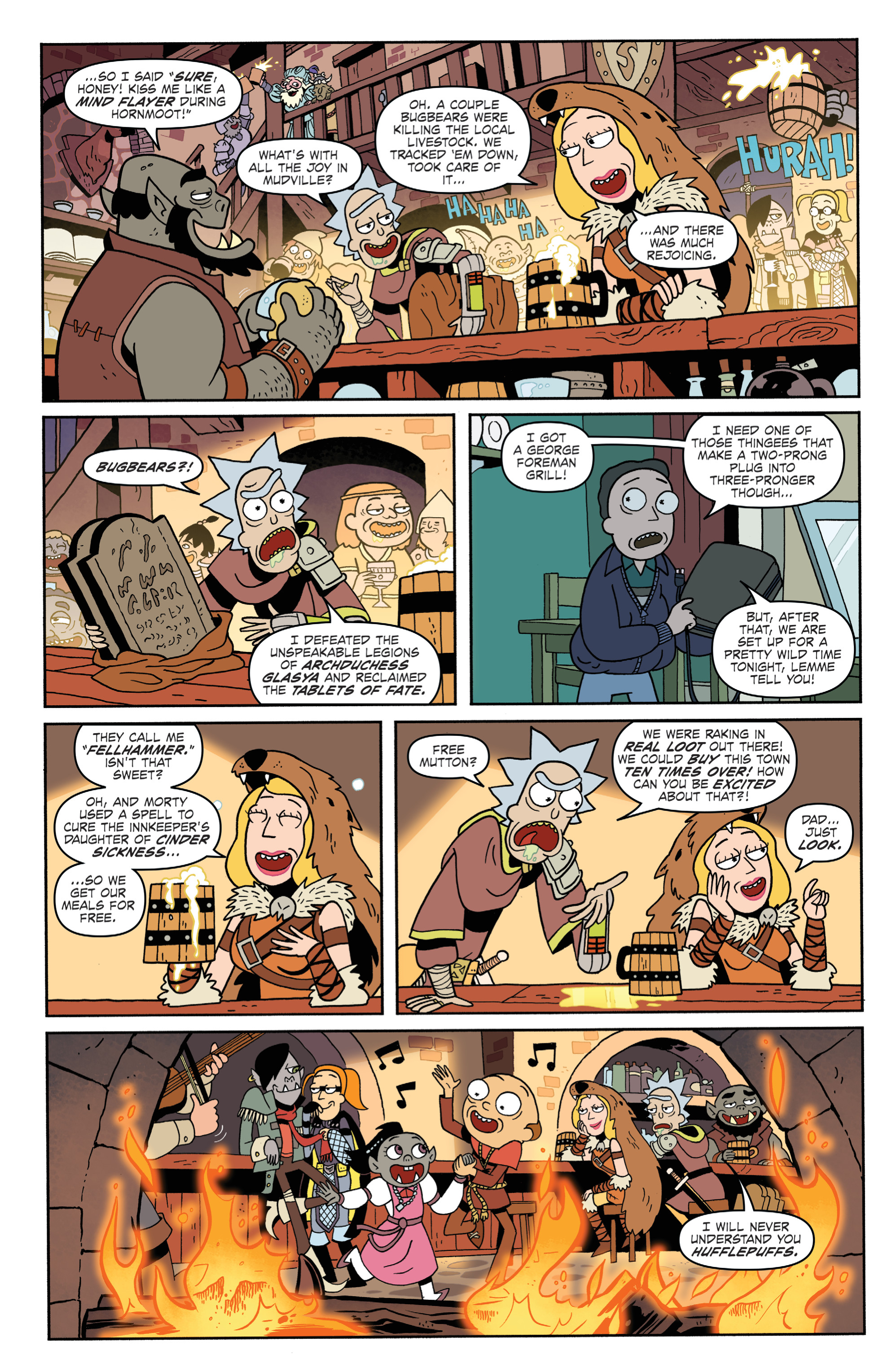 Read online Rick and Morty vs Dungeons & Dragons comic -  Issue # _TPB - 50