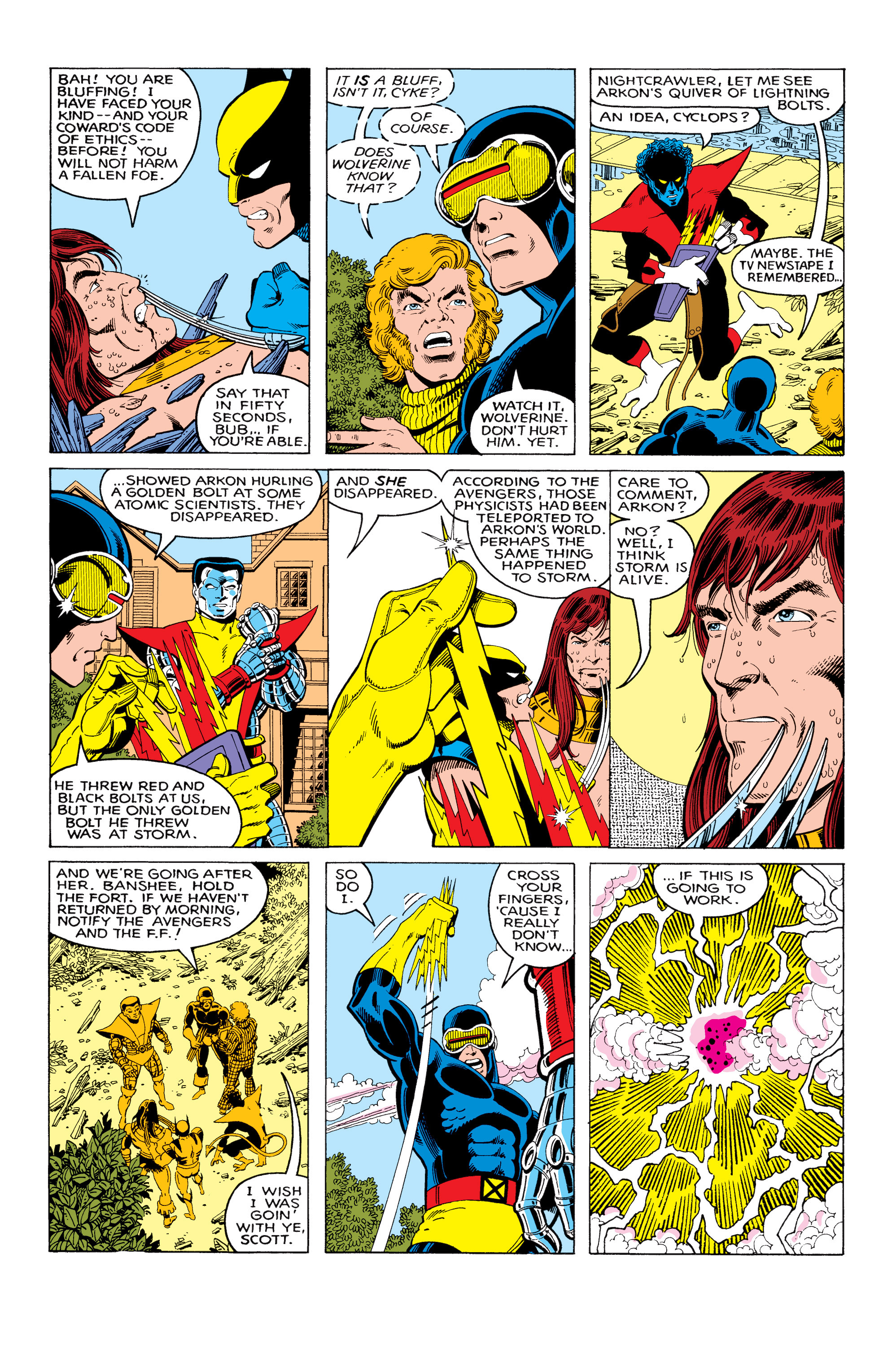 Read online Uncanny X-Men (1963) comic -  Issue # _Annual 3 - 20