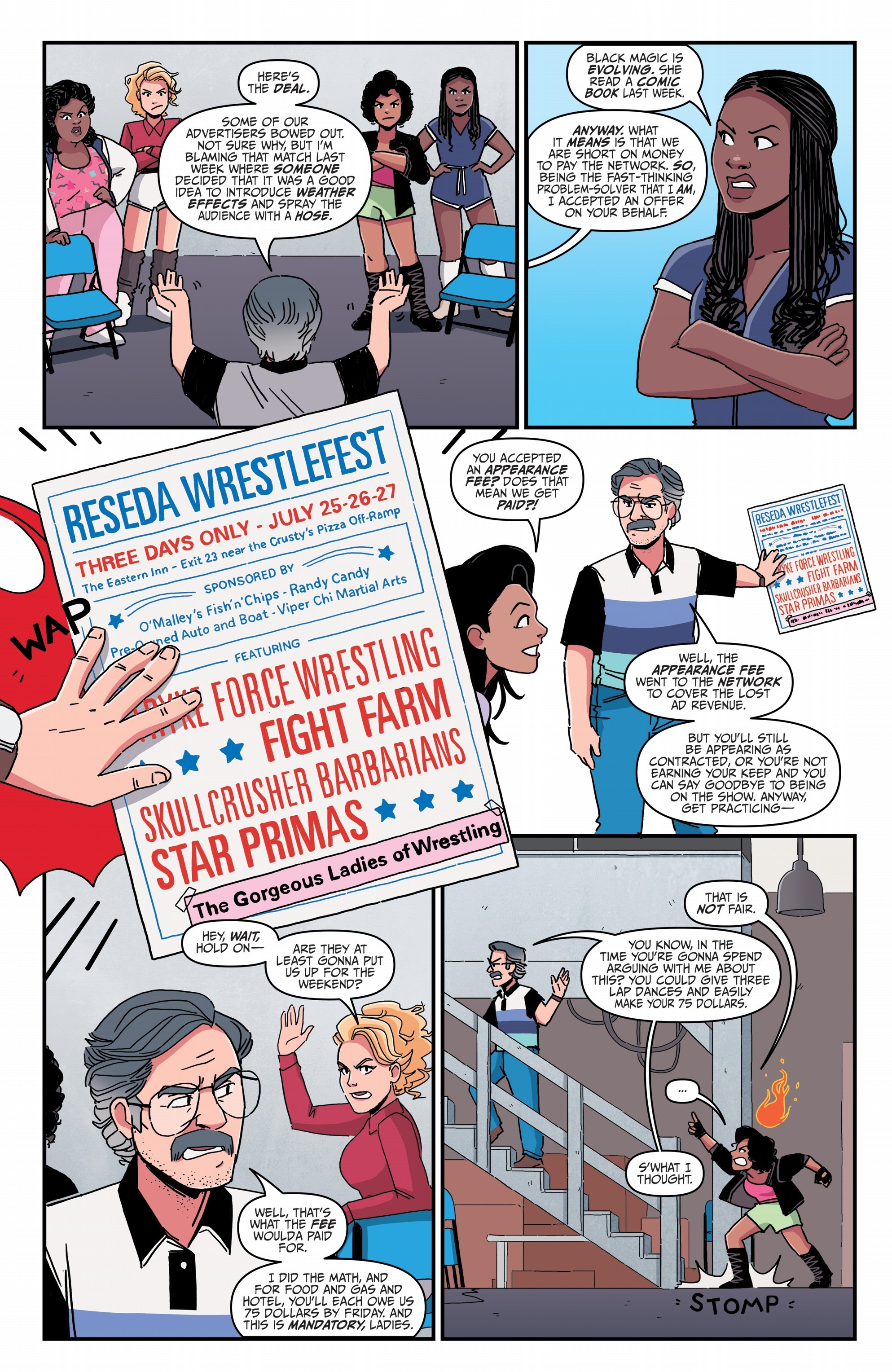 Read online GLOW comic -  Issue #1 - 7
