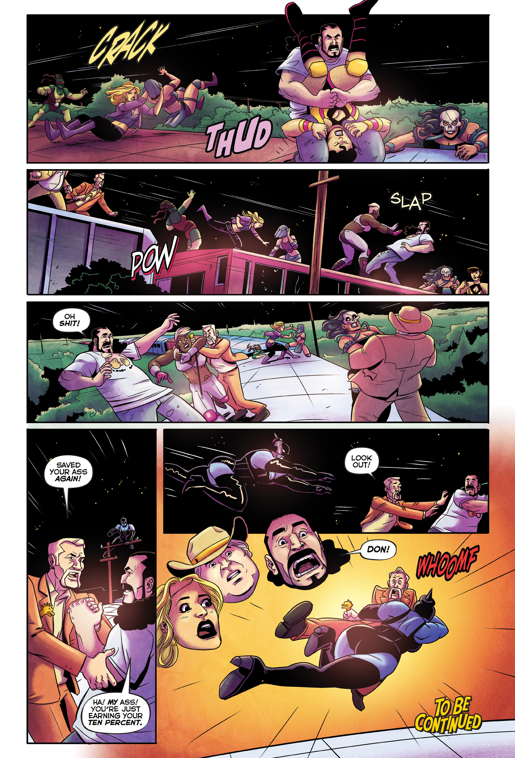 Read online Invasion from Planet Wrestletopia comic -  Issue #5 - 25
