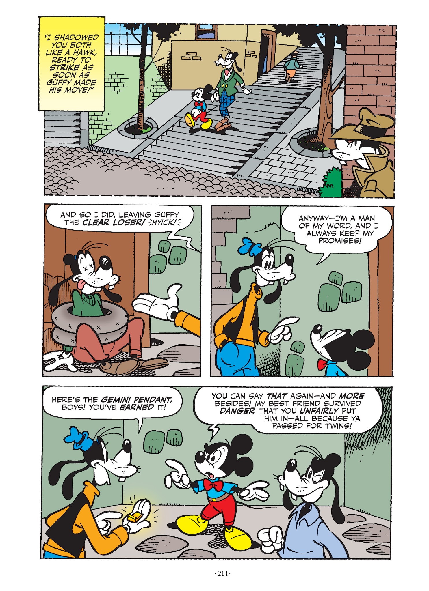 Read online Mickey and Donald: The Search For the Zodiac Stone comic -  Issue # TPB - 210