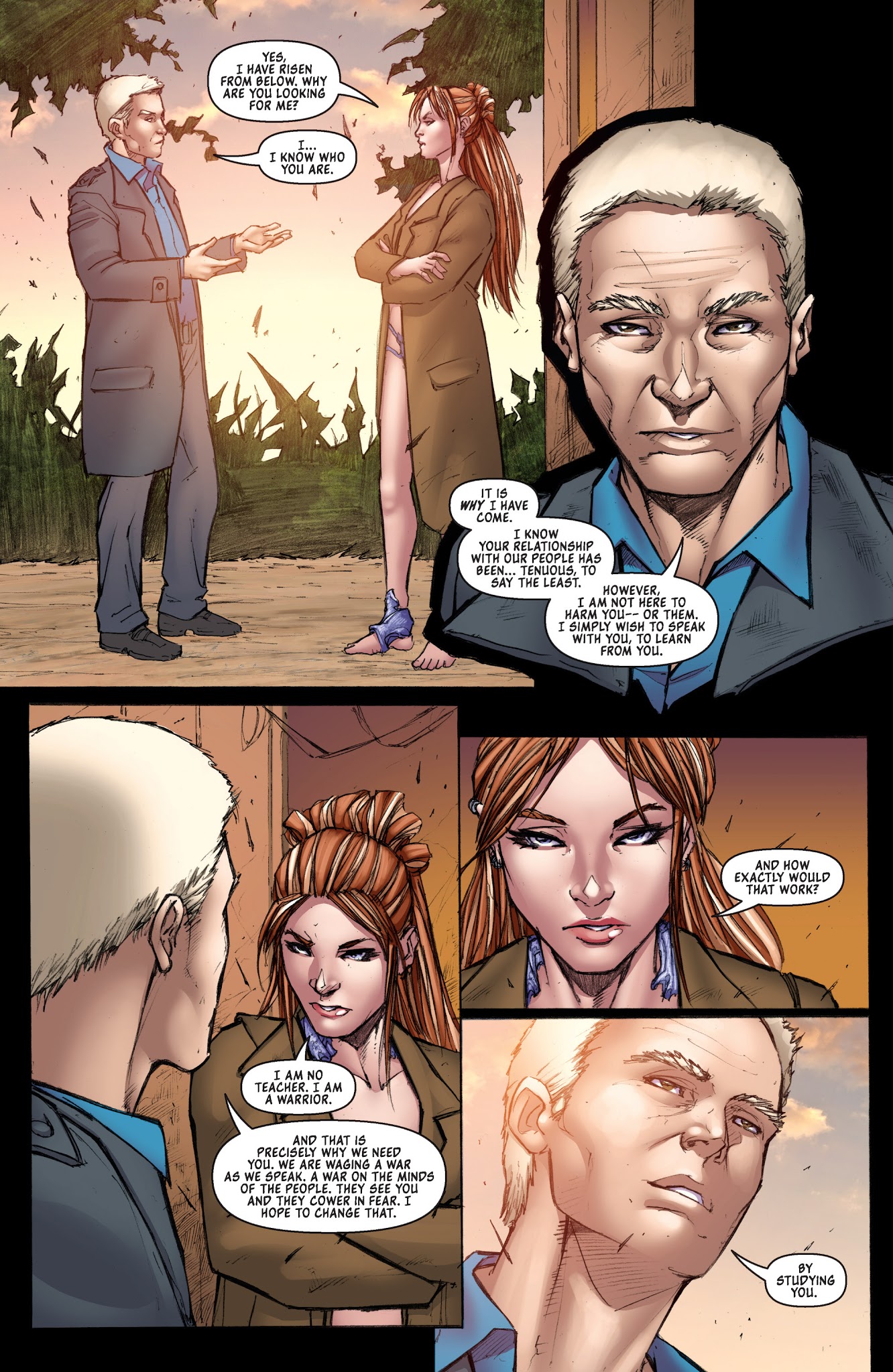 Read online Michael Turner's Fathom: Kiani (2014) comic -  Issue #1 - 18