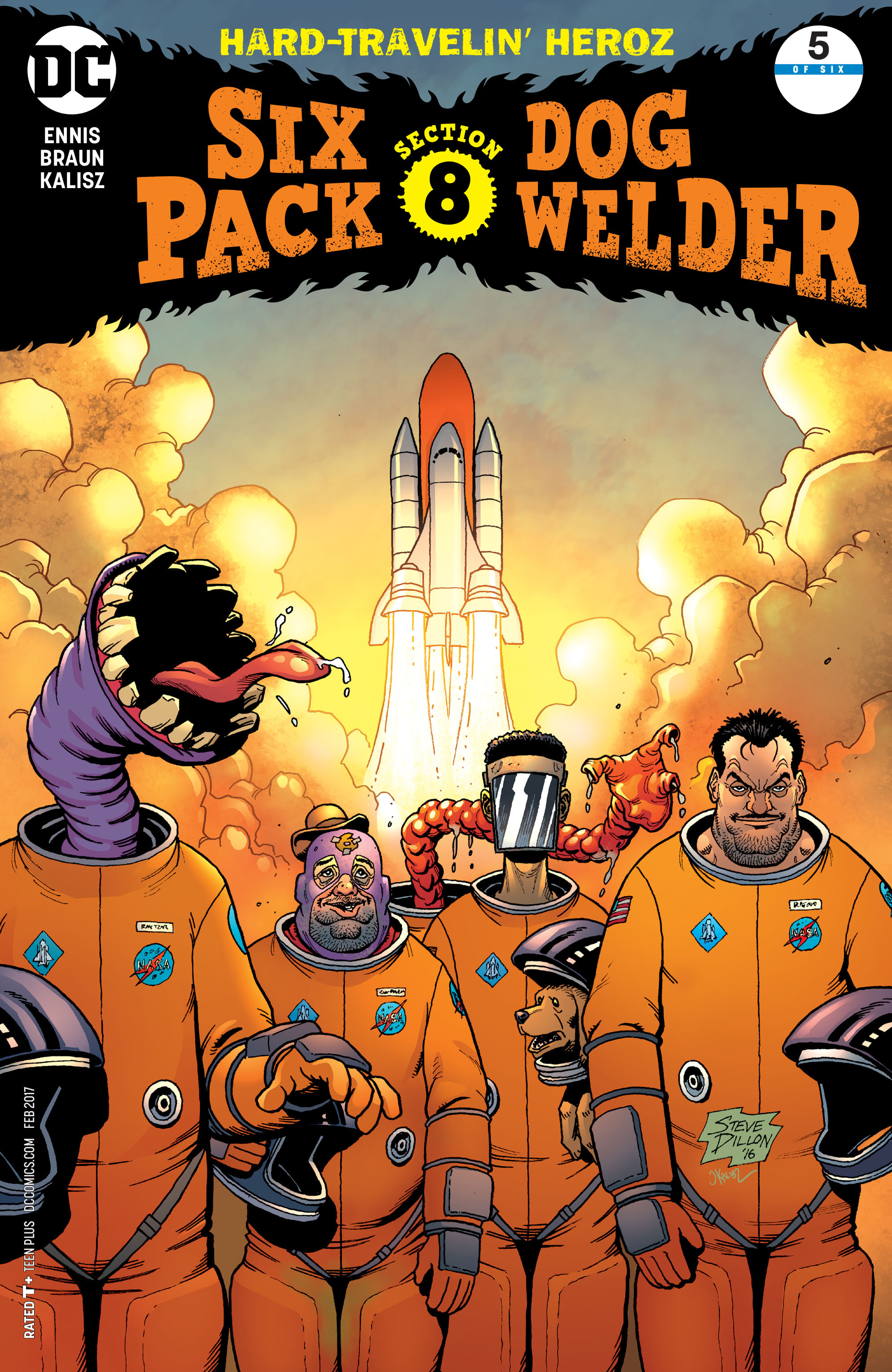 Read online Sixpack and Dogwelder: Hard Travelin' Heroz comic -  Issue #5 - 1