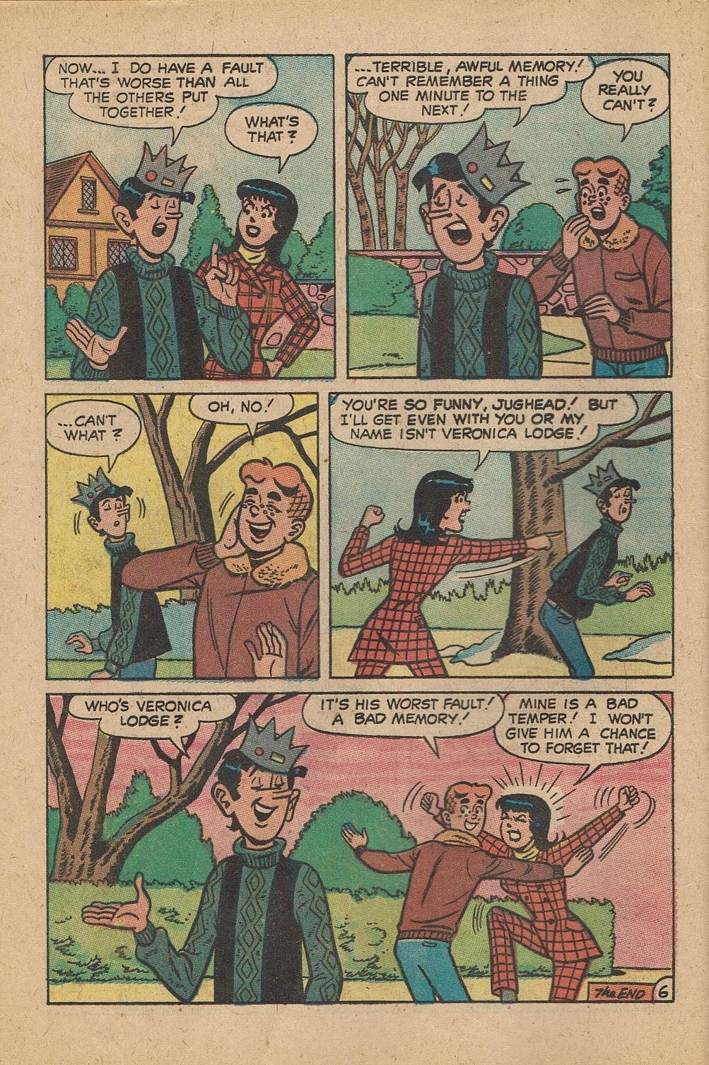 Read online Jughead (1965) comic -  Issue #169 - 8