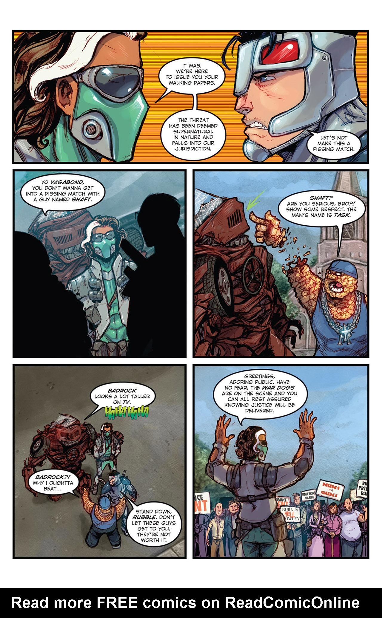 Read online Avengelyne (2011) comic -  Issue #7 - 5