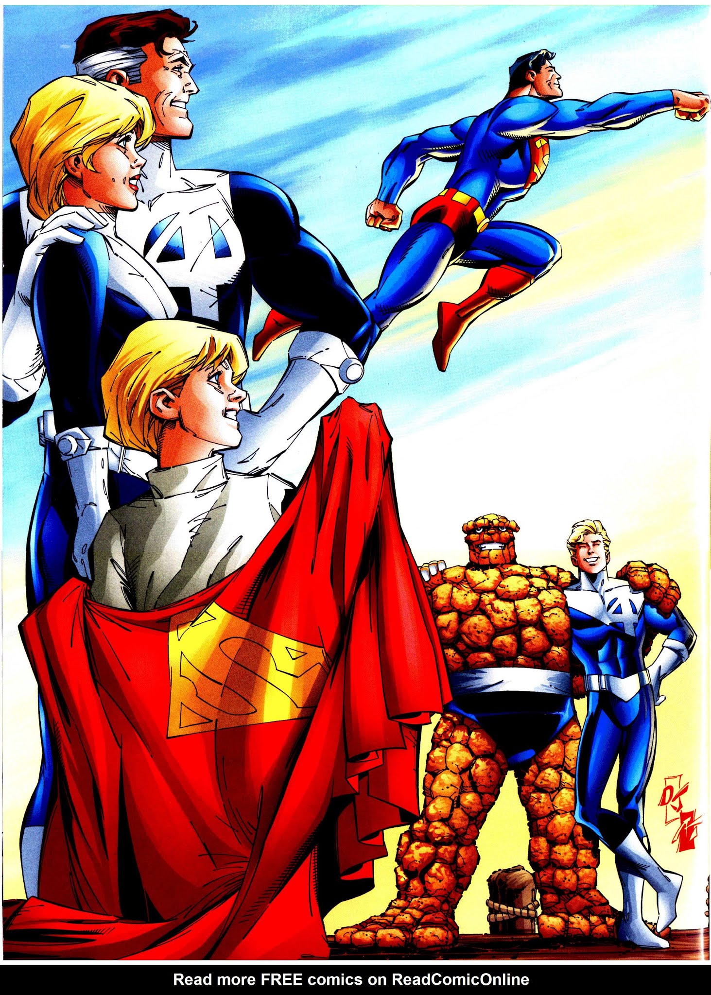 Read online Superman/Fantastic Four comic -  Issue # Full - 56