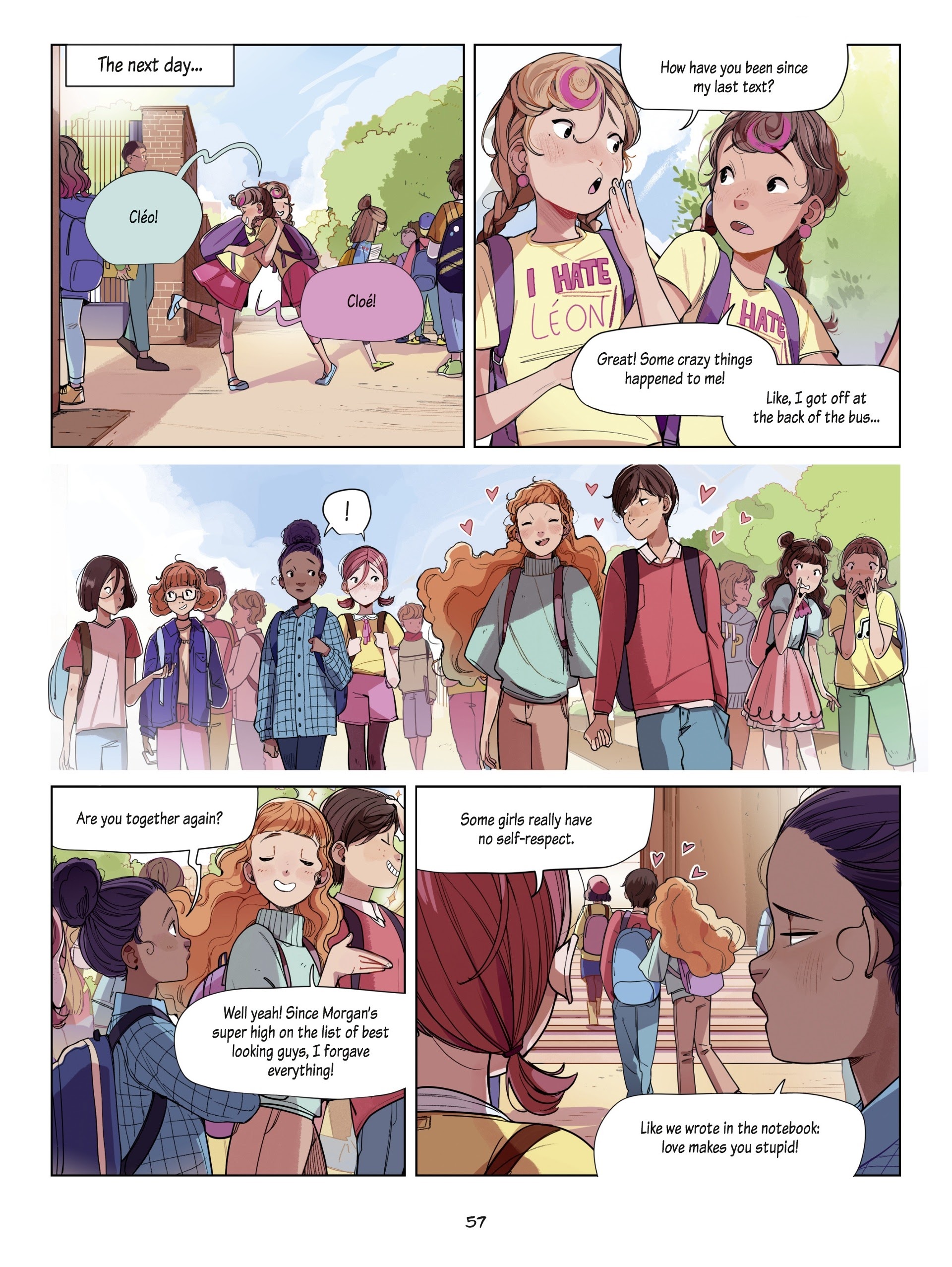 Read online School of Love comic -  Issue #1 - 57