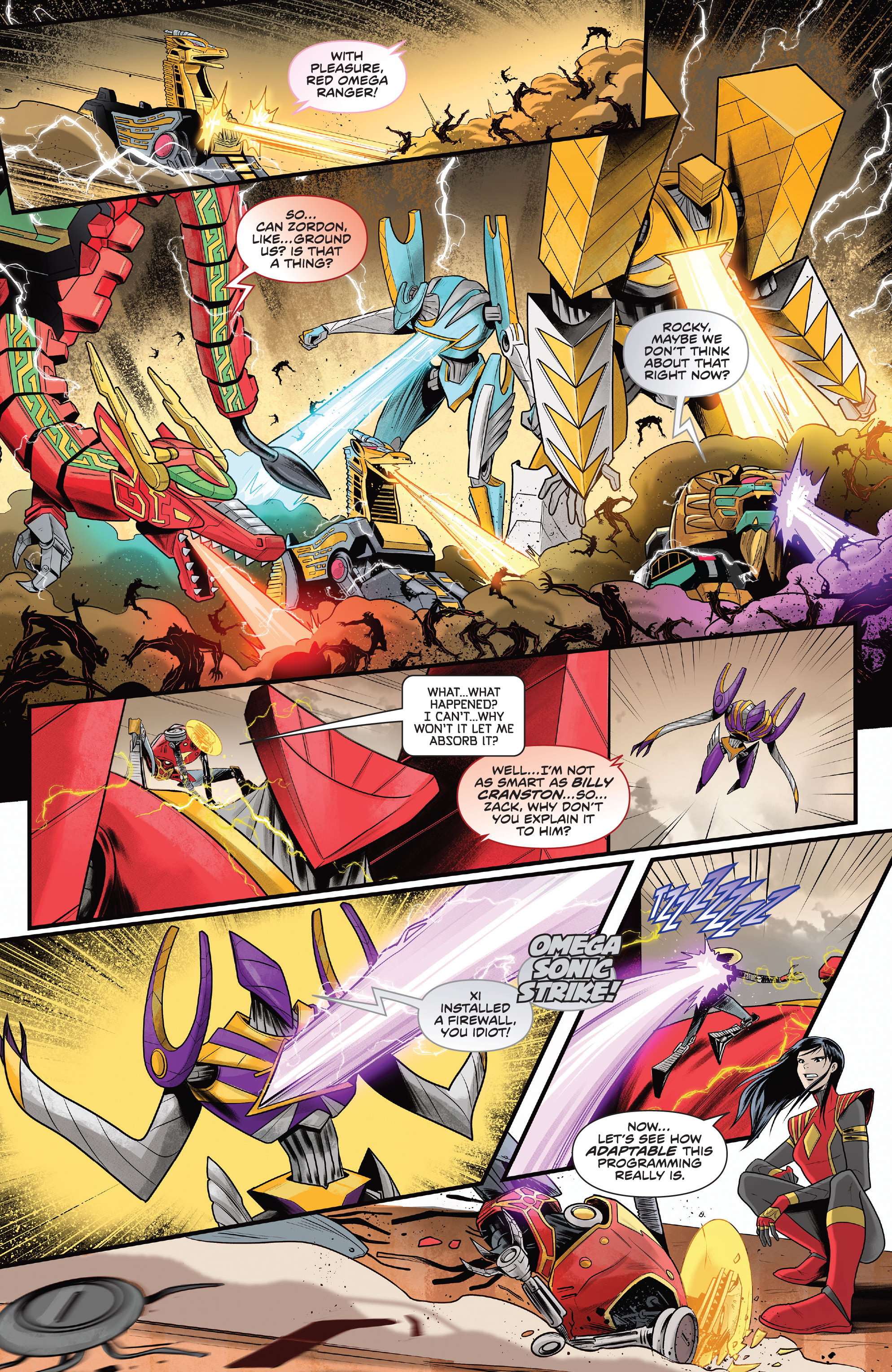 Read online Mighty Morphin Power Rangers comic -  Issue #106 - 18