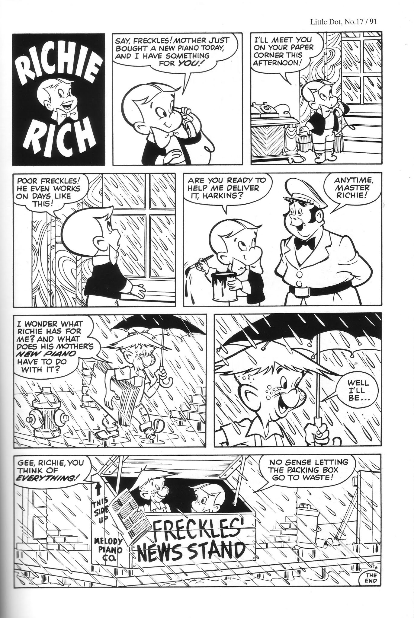 Read online Harvey Comics Classics comic -  Issue # TPB 2 (Part 1) - 92