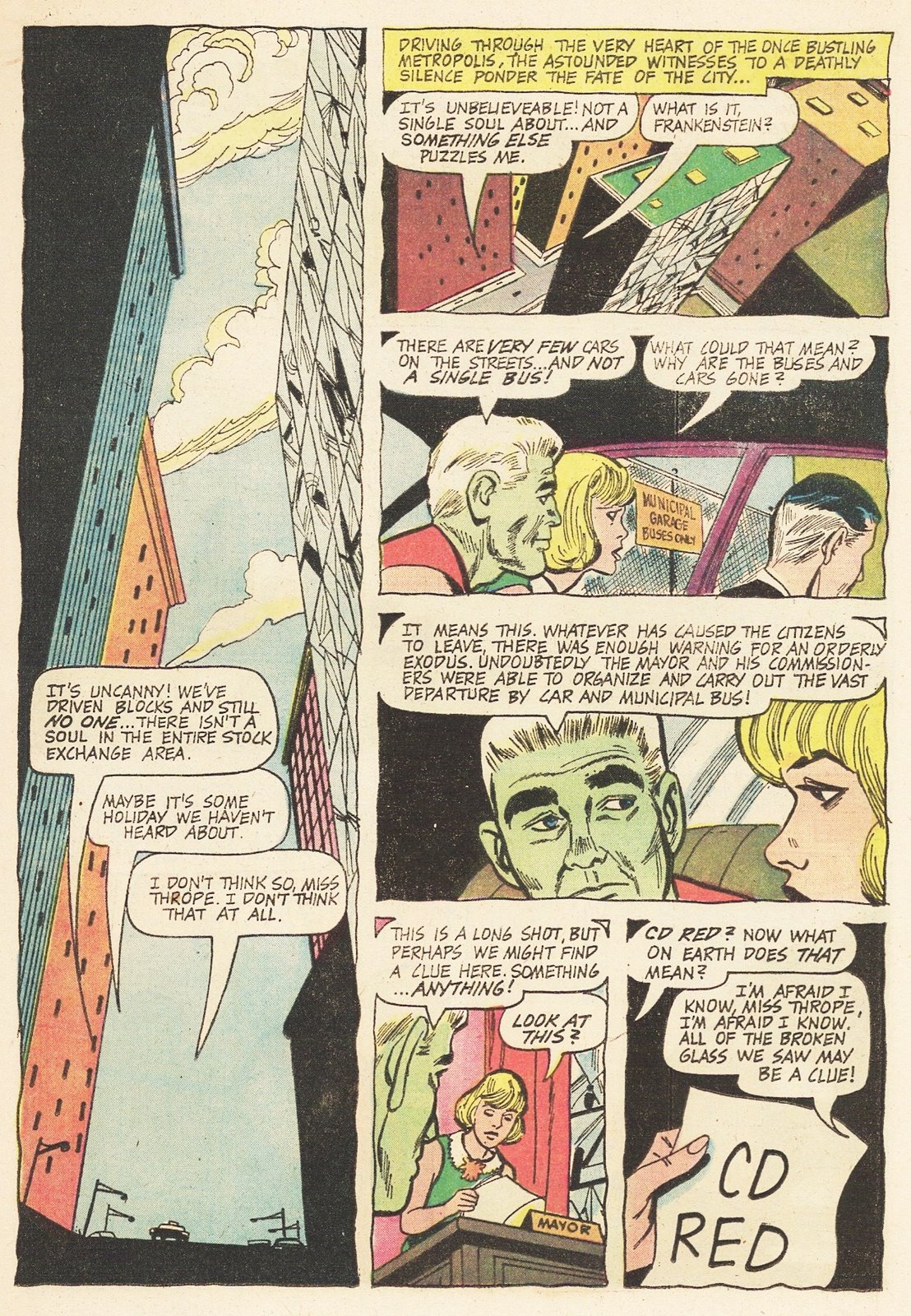 Read online Frankenstein (1964) comic -  Issue #4 - 20