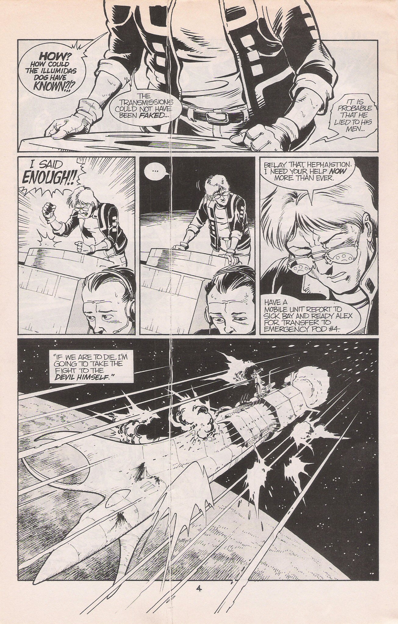 Read online Captain Harlock: Deathshadow Rising comic -  Issue #6 - 6