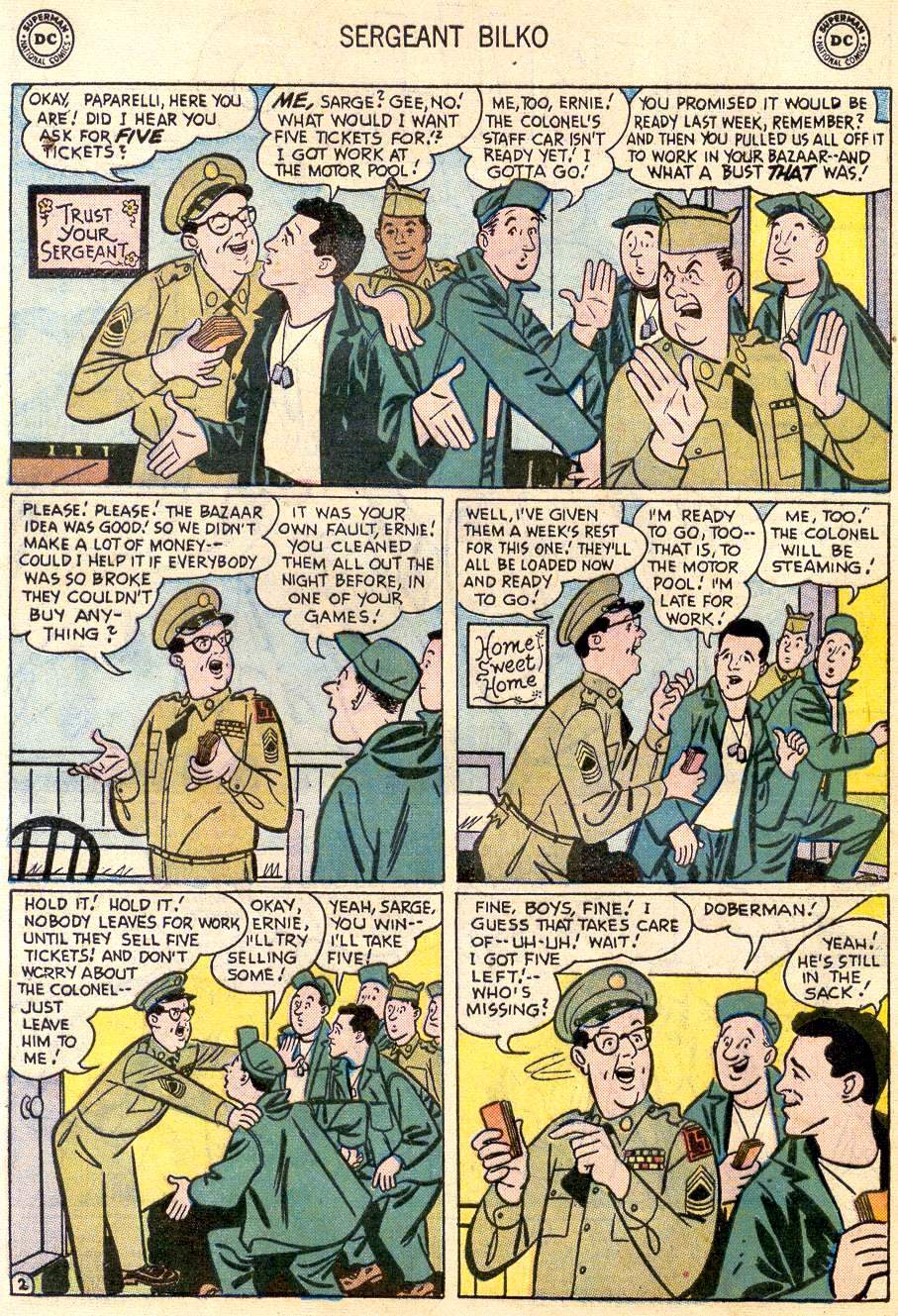 Read online Sergeant Bilko comic -  Issue #2 - 4