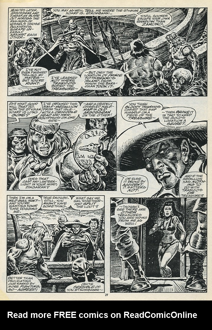 The Savage Sword Of Conan issue 196 - Page 29