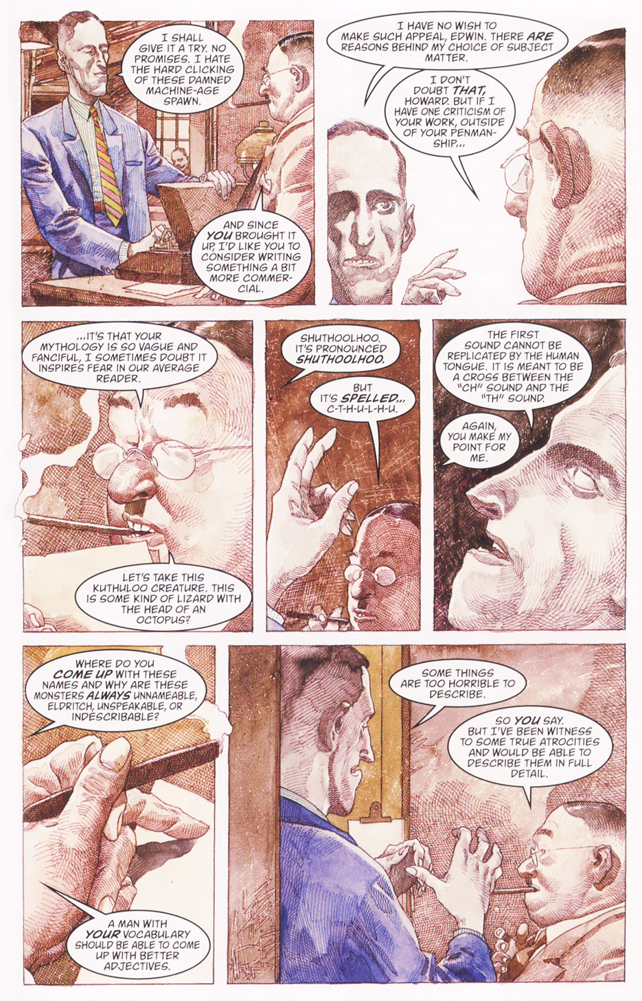 Read online Lovecraft comic -  Issue # TPB - 55