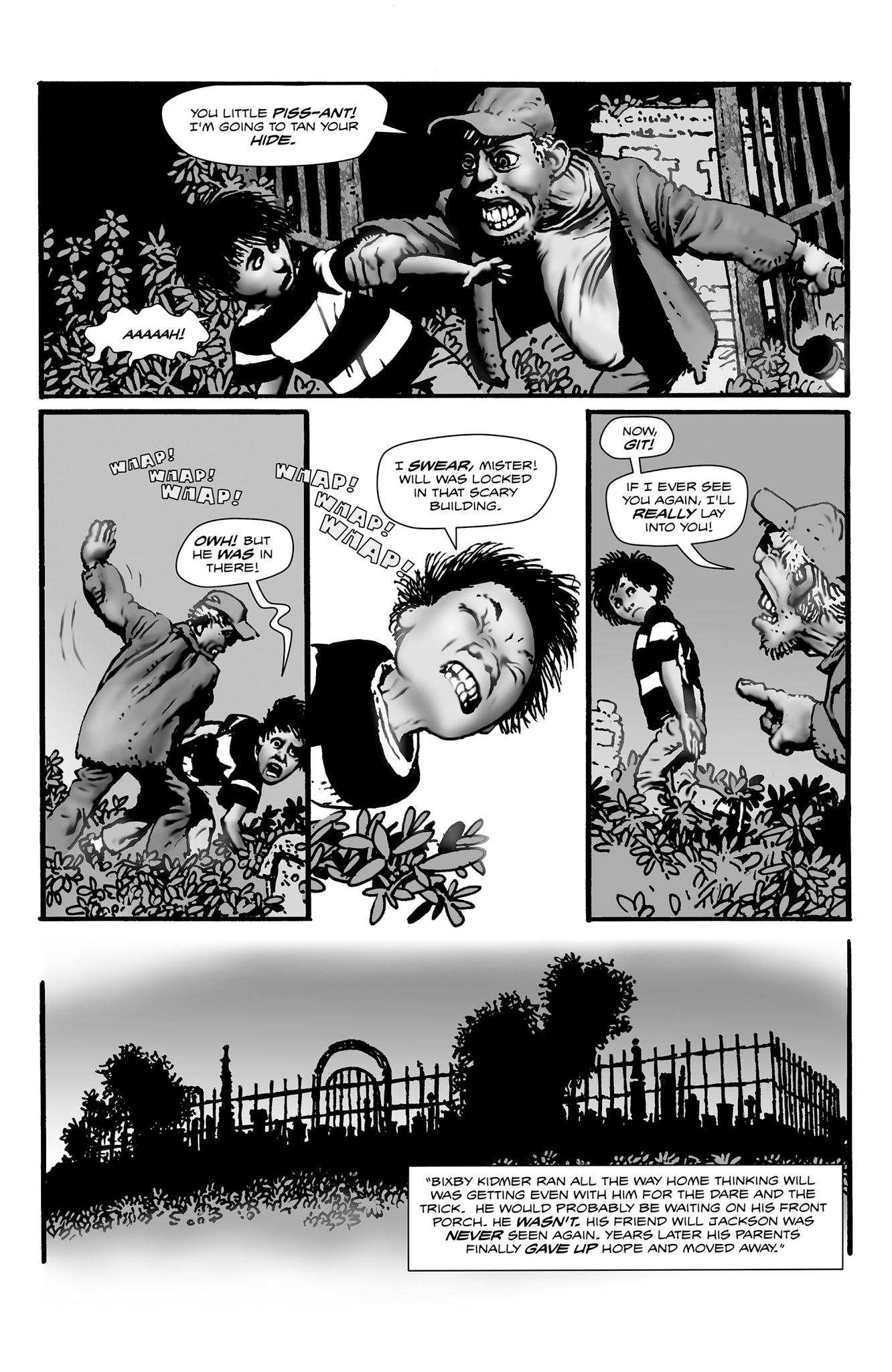 Read online Shadows on the Grave comic -  Issue #8 - 16