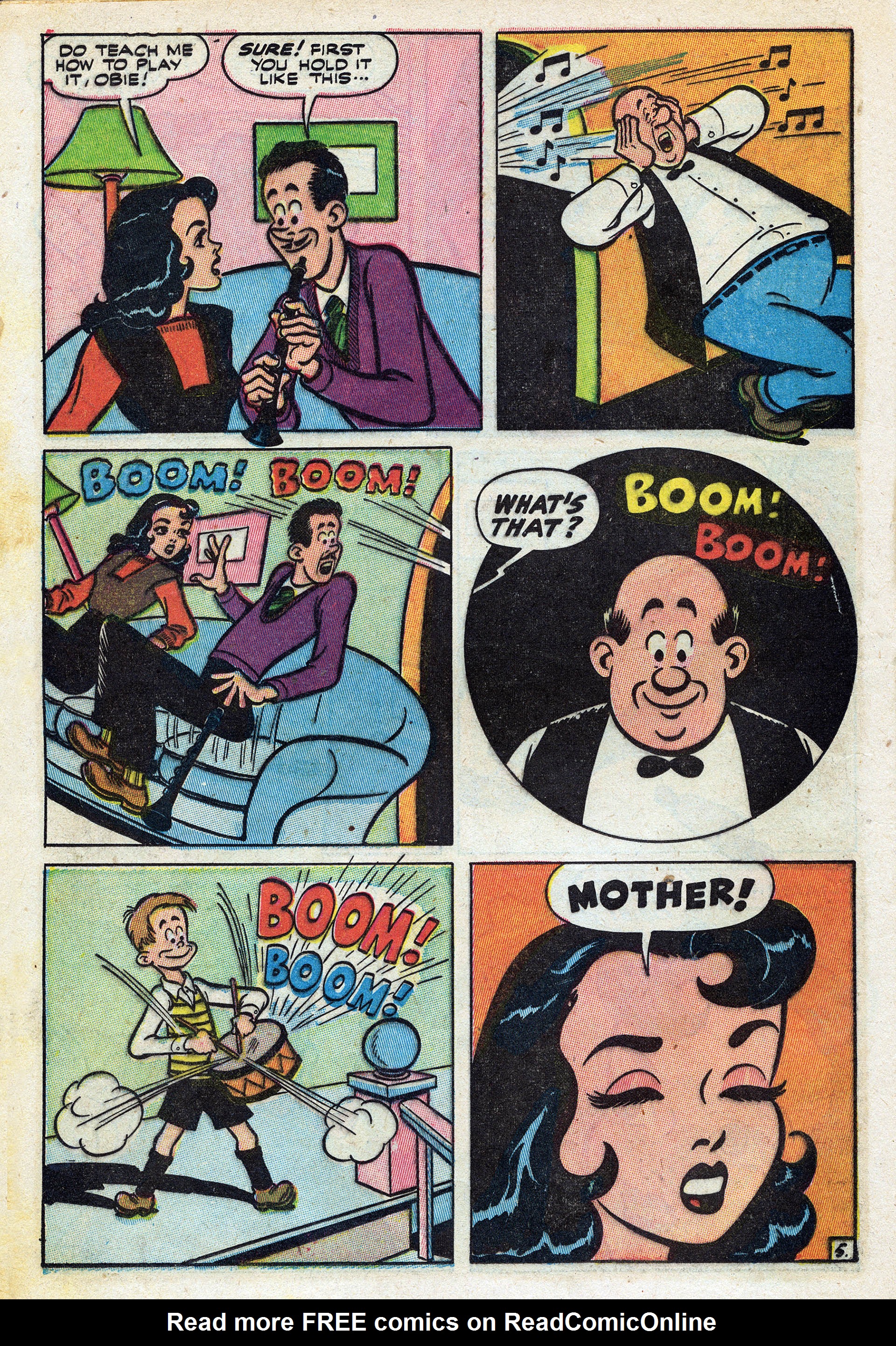 Read online Margie Comics comic -  Issue #36 - 32