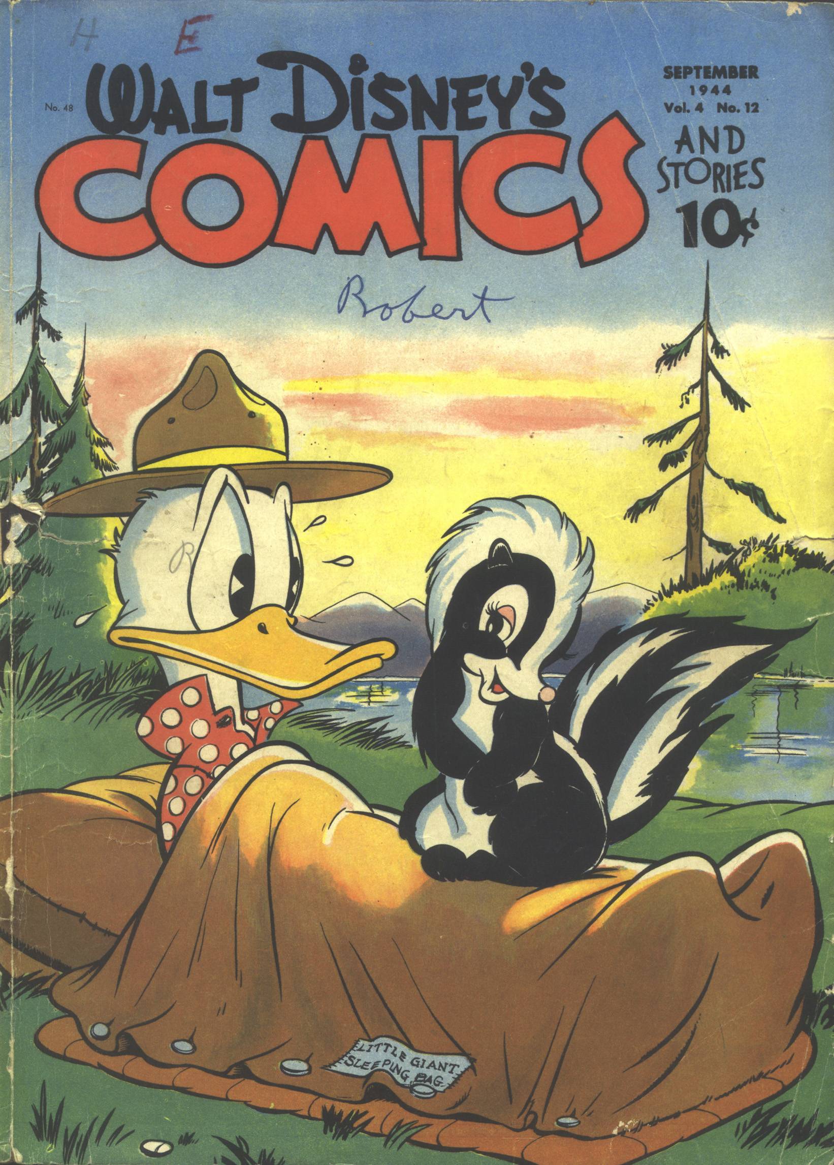 Read online Walt Disney's Comics and Stories comic -  Issue #48 - 1