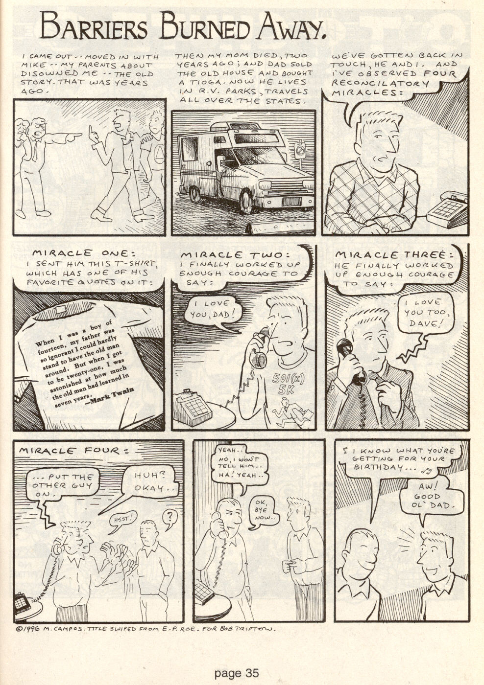 Read online Gay Comix (Gay Comics) comic -  Issue #25 - 36