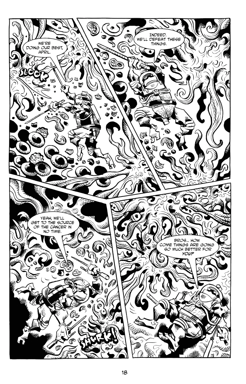 Tales of the TMNT issue 68 - Page 22