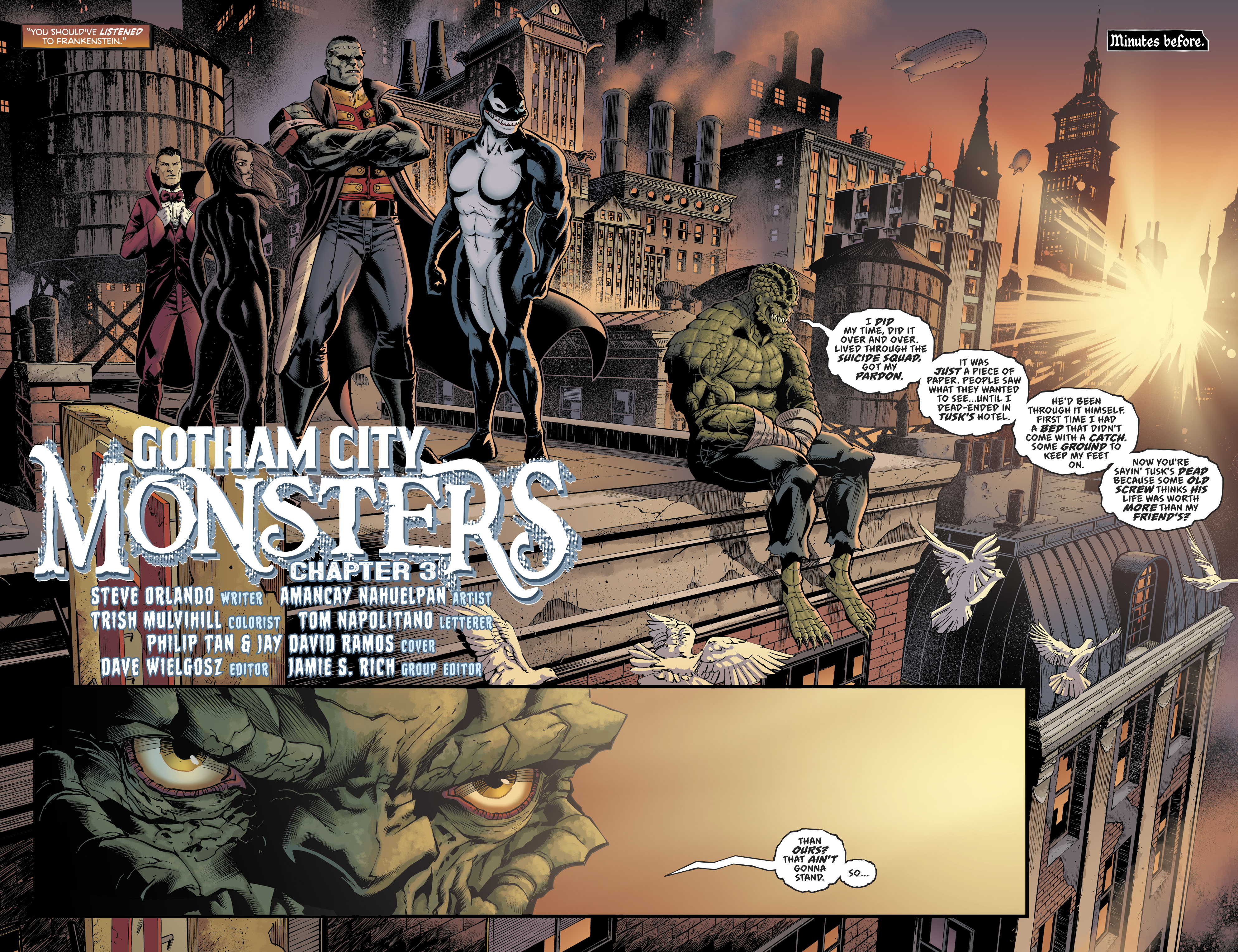 Read online Gotham City Monsters comic -  Issue #3 - 4