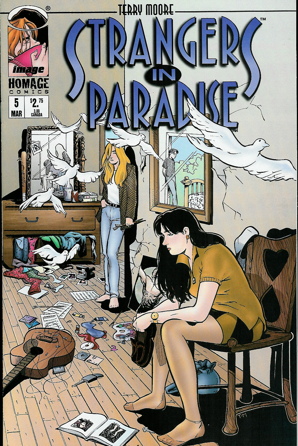 Read online Strangers in Paradise comic -  Issue #5 - 1