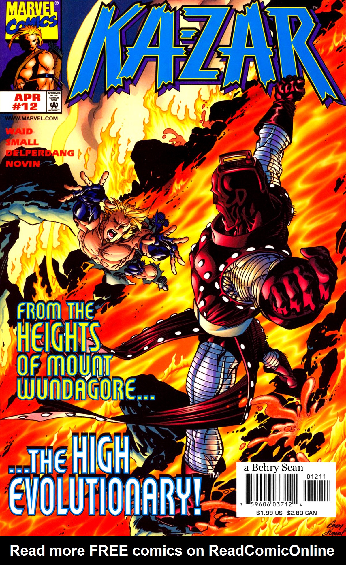 Read online Ka-Zar (1997) comic -  Issue #12 - 1