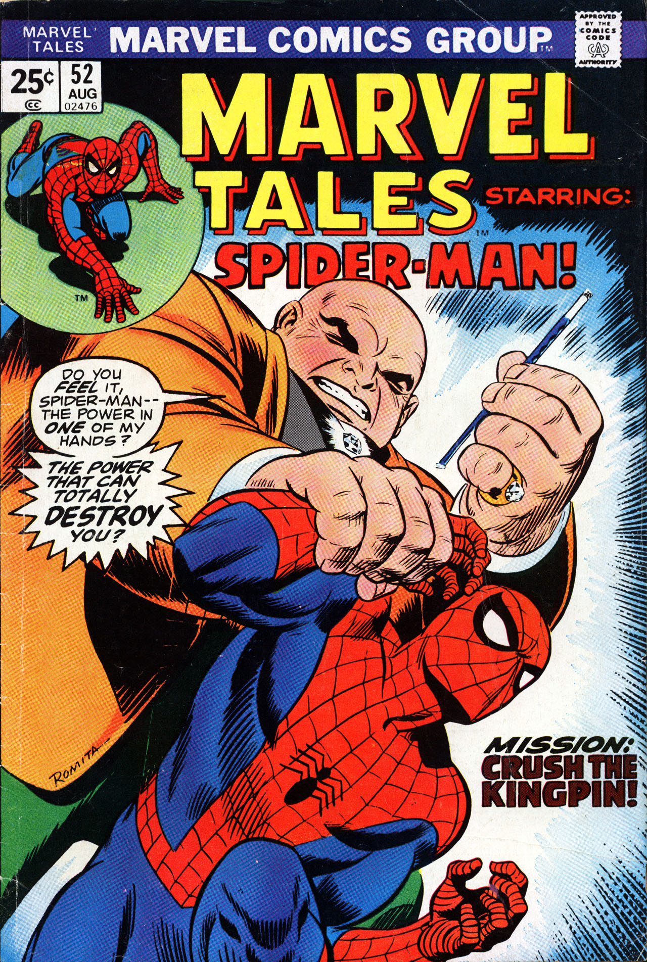 Read online Marvel Tales (1964) comic -  Issue #52 - 1