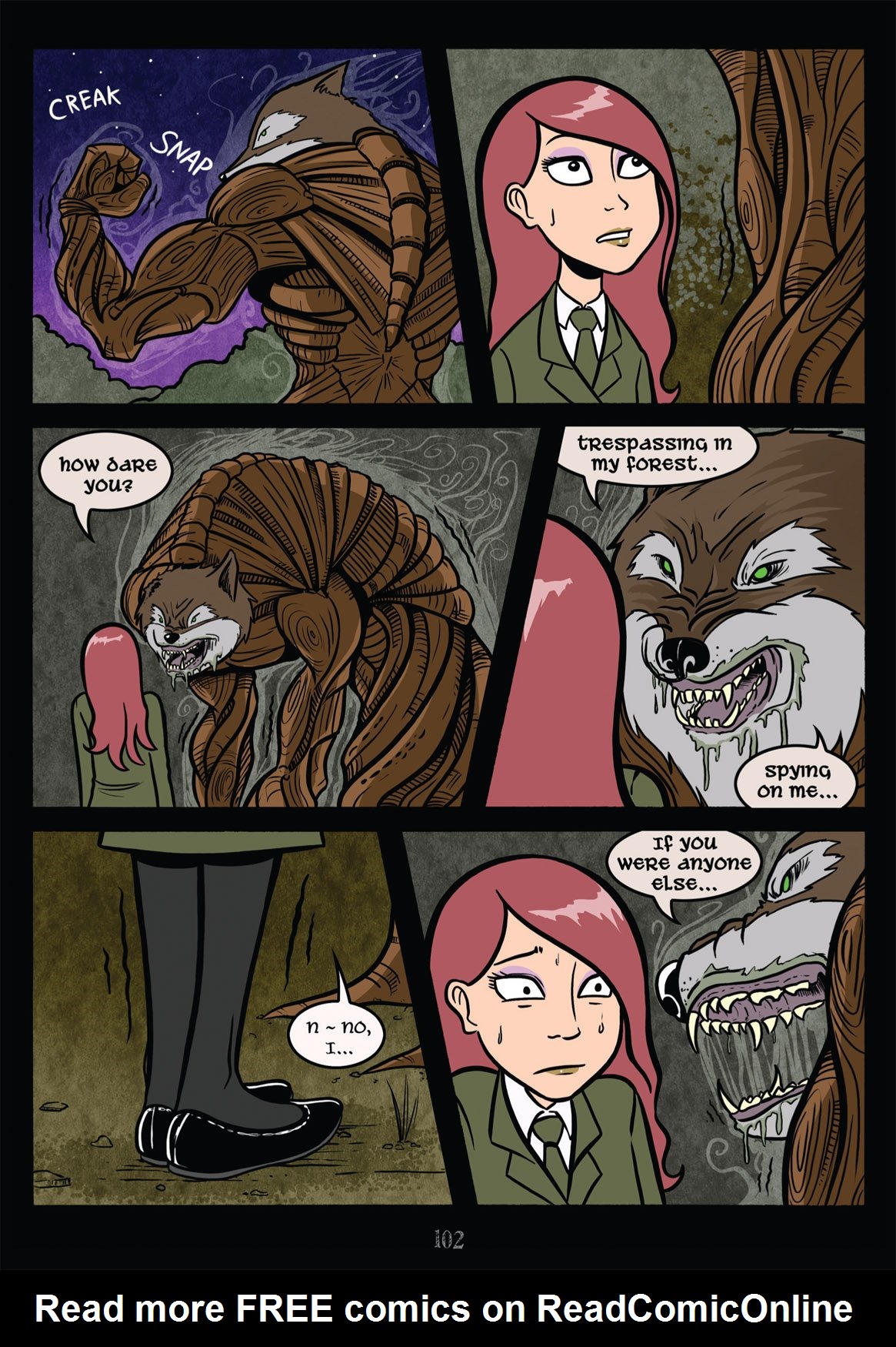 Read online Gunnerkrigg Court comic -  Issue # TPB 3 (Part 2) - 8