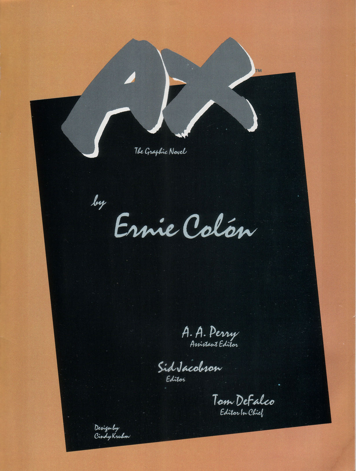 Read online Marvel Graphic Novel comic -  Issue #44 - Ax - 3