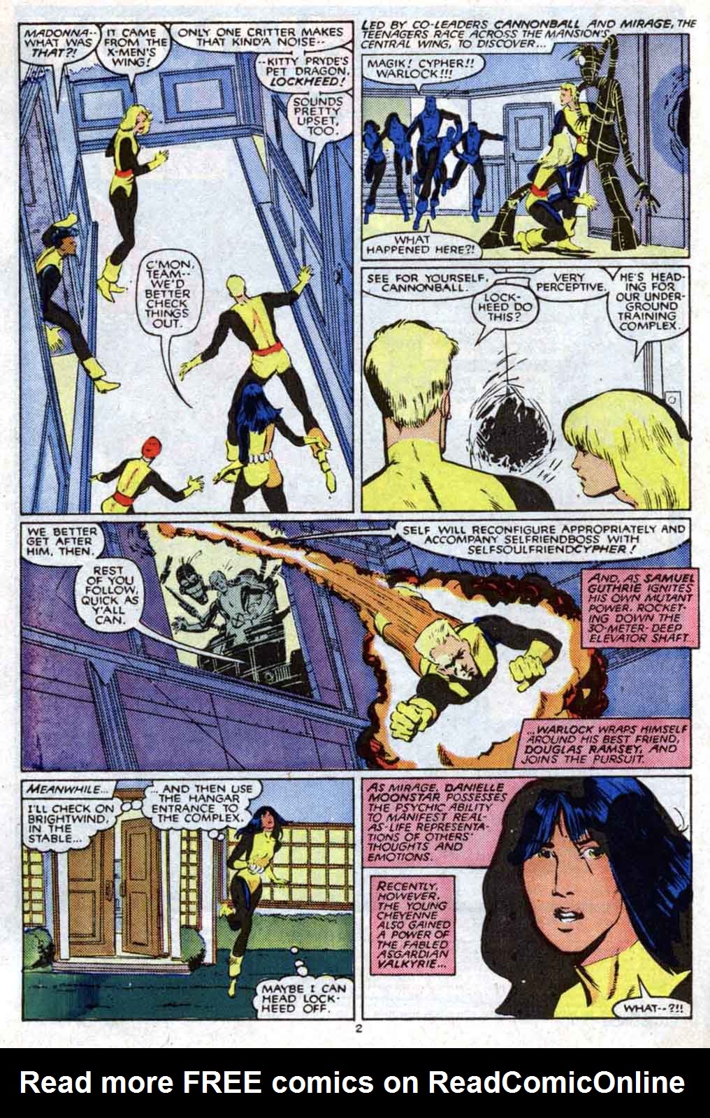 Read online The New Mutants comic -  Issue #46 - 3