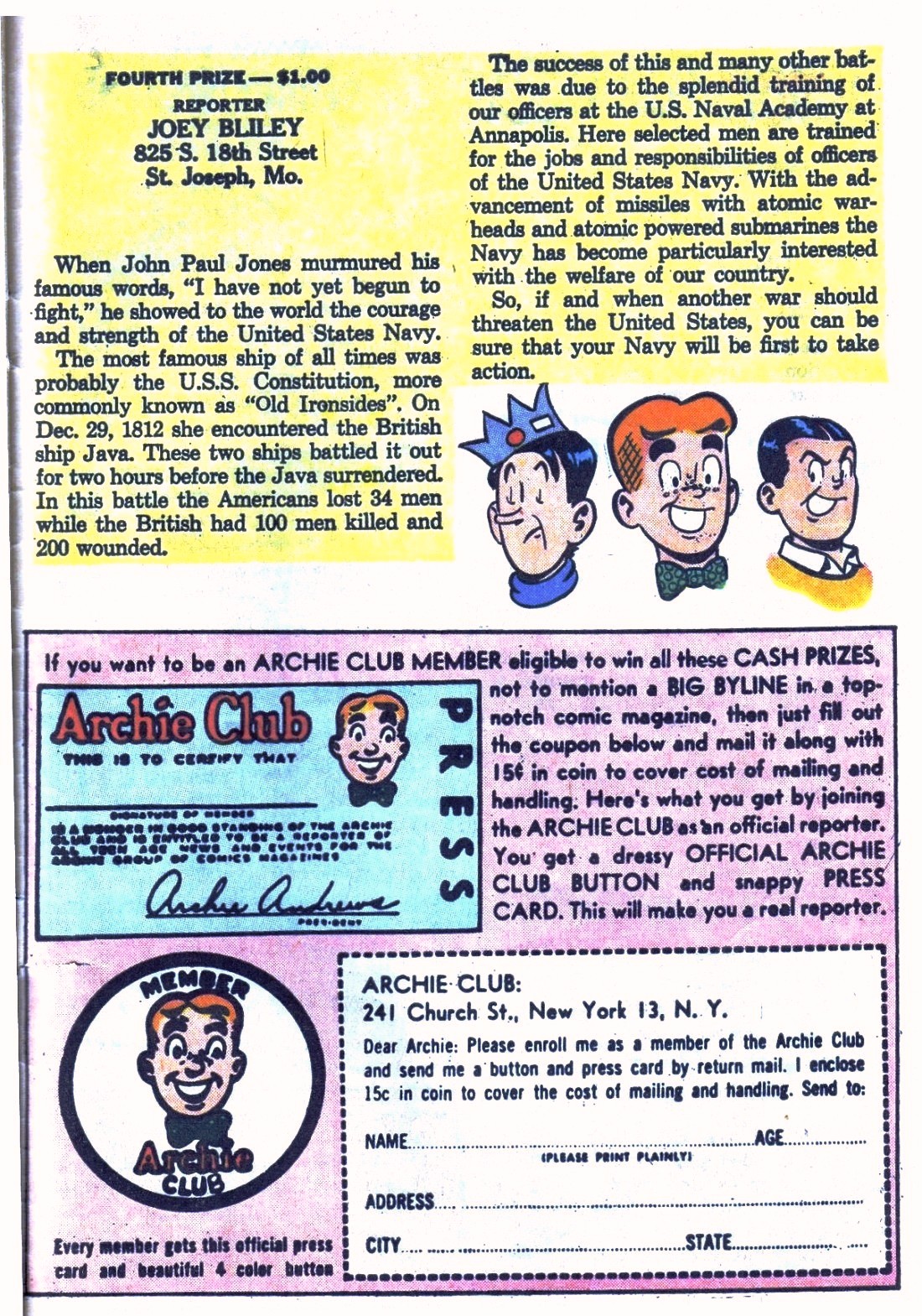 Read online Archie (1960) comic -  Issue #124 - 27