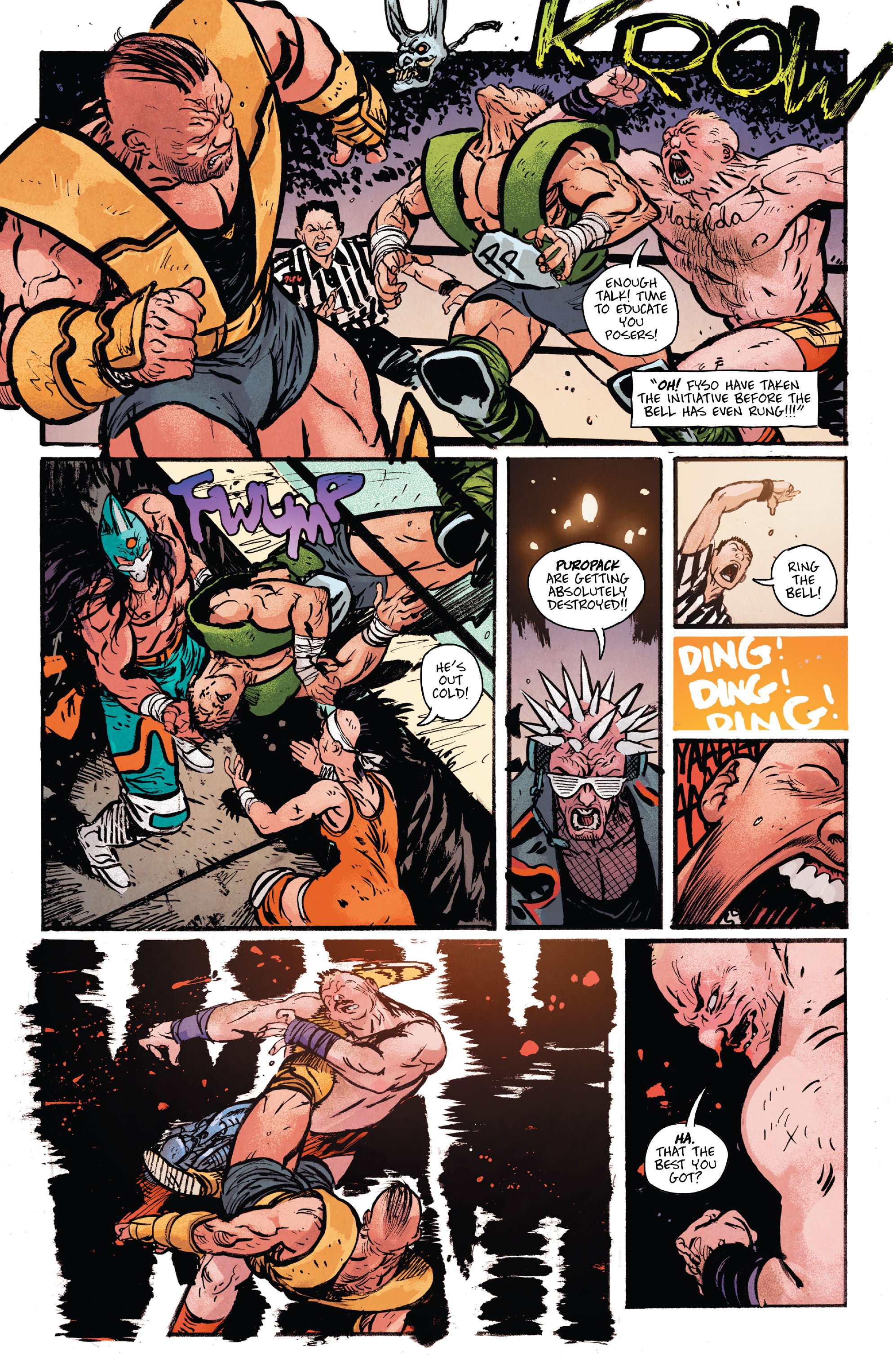 Read online Do a Powerbomb comic -  Issue #4 - 21