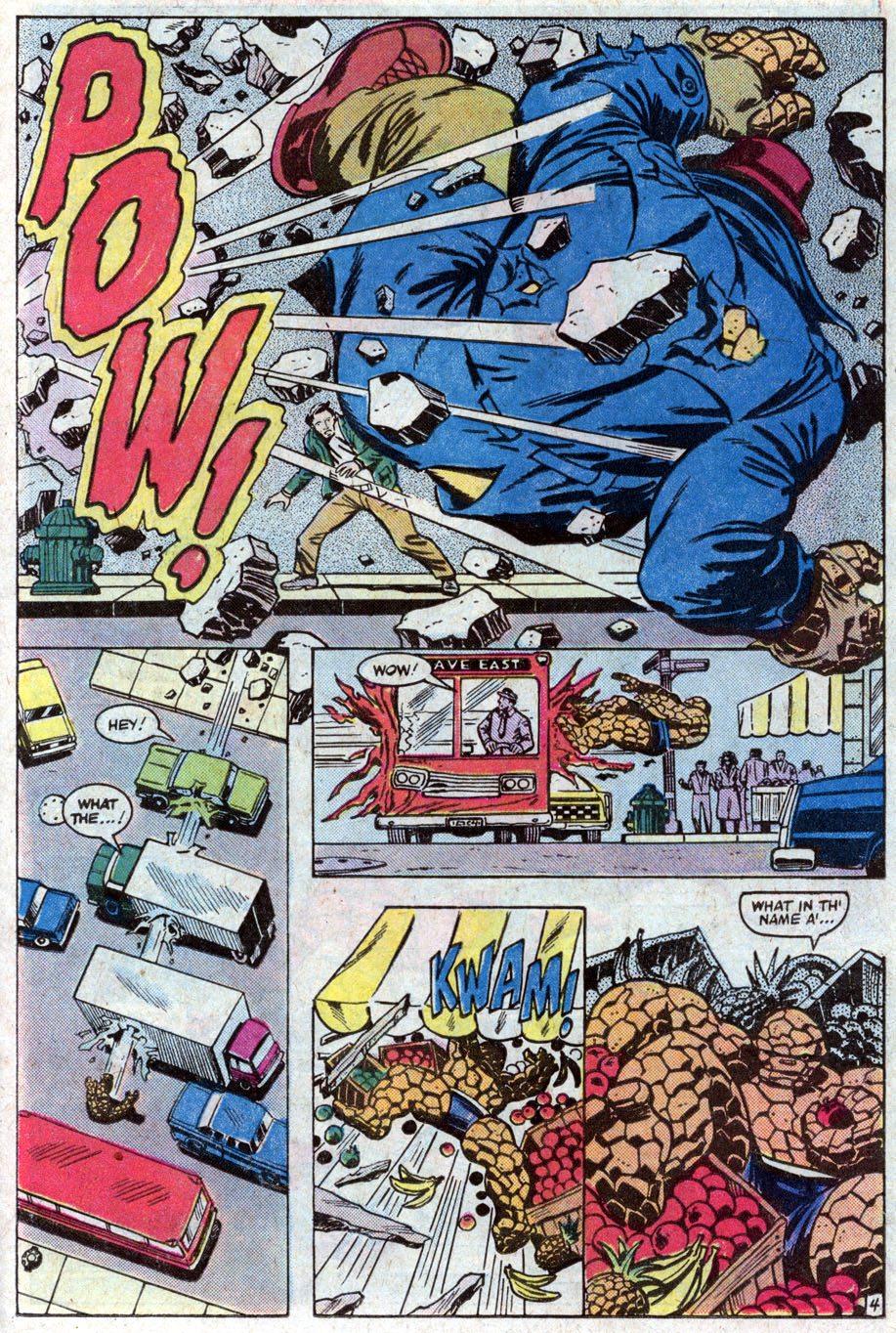 Read online The Thing comic -  Issue #5 - 5