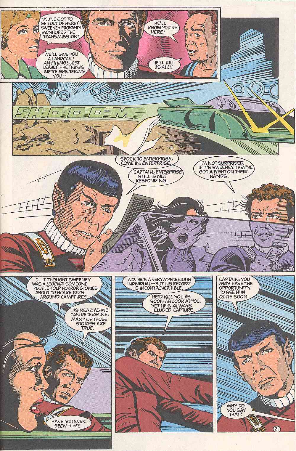 Read online Star Trek (1989) comic -  Issue #7 - 21