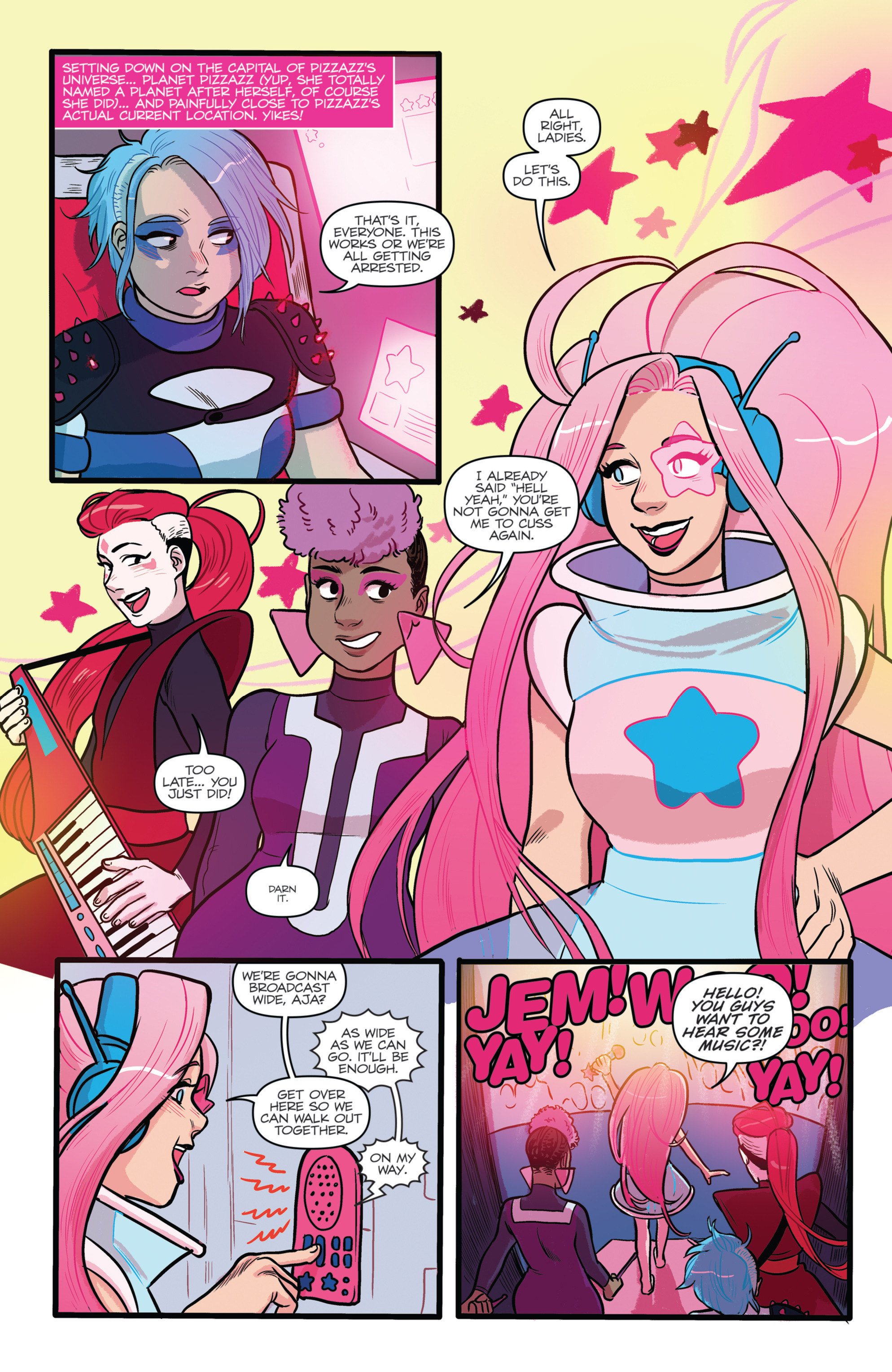 Read online Jem and the Holograms Annual comic -  Issue # Annual - 34