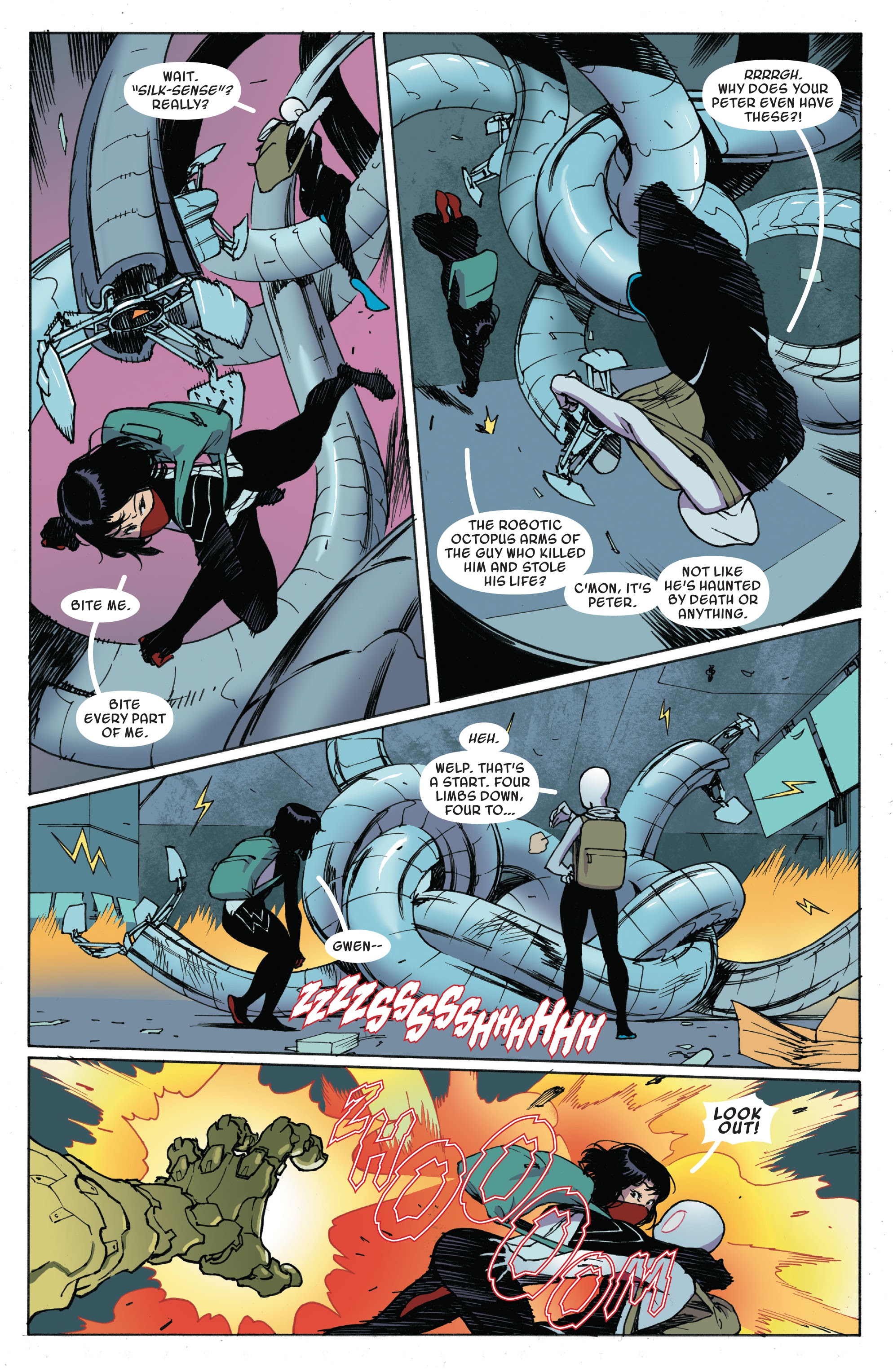Read online Silk: Out of the Spider-Verse comic -  Issue # TPB 2 (Part 3) - 20