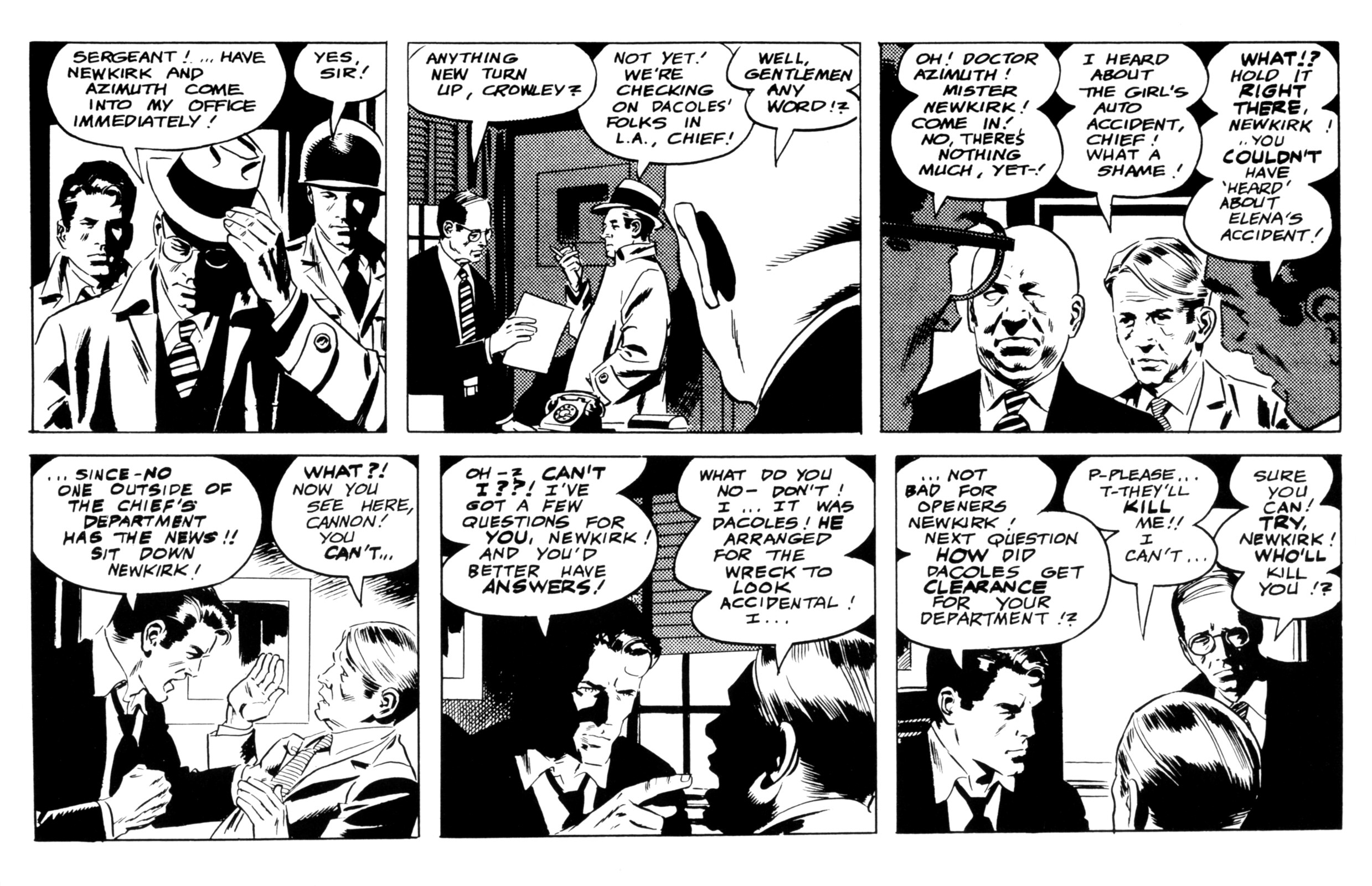 Read online Wallace Wood's Cannon comic -  Issue #6 - 7