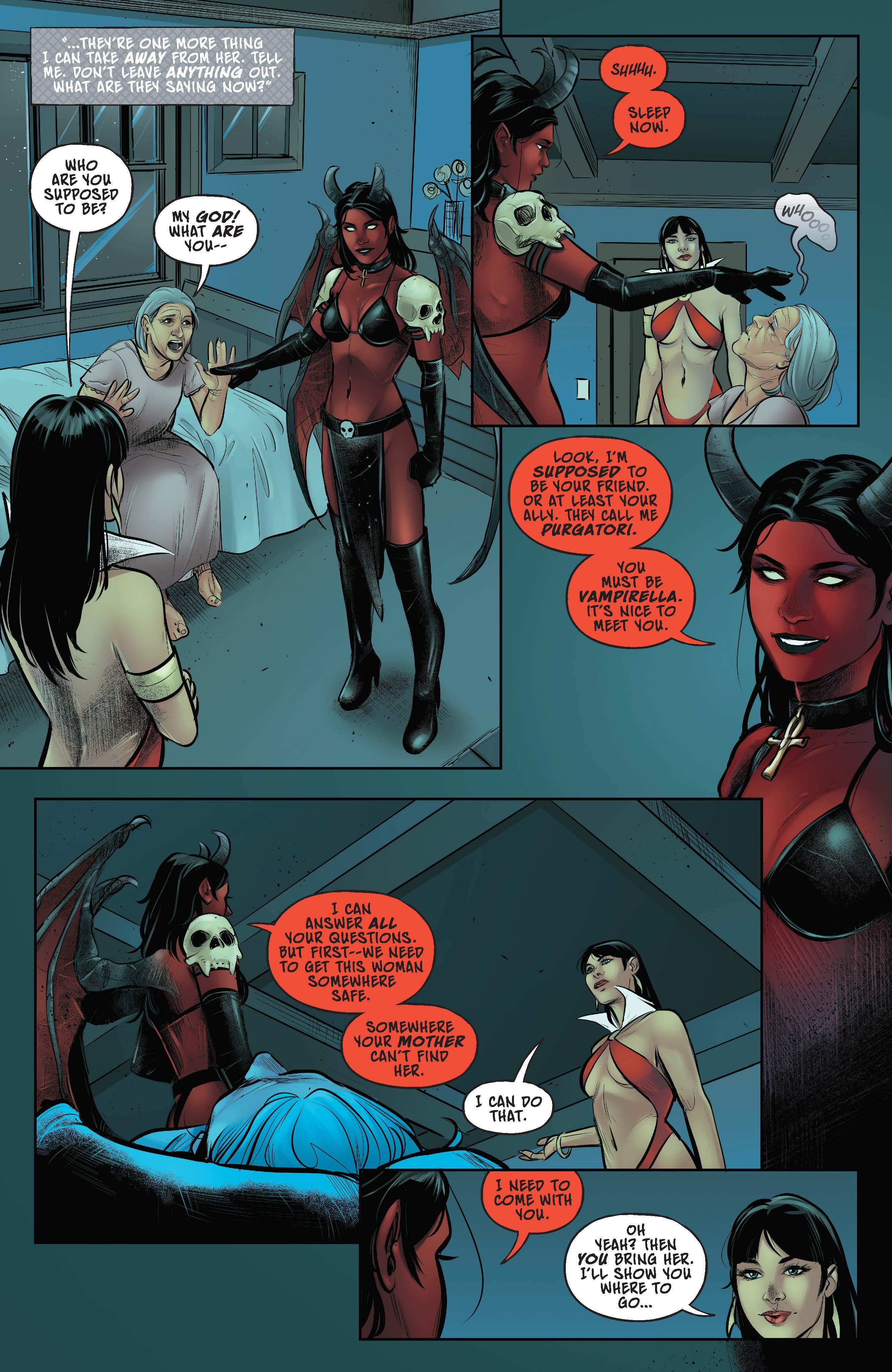 Read online Vampirella VS. Purgatori comic -  Issue #1 - 12