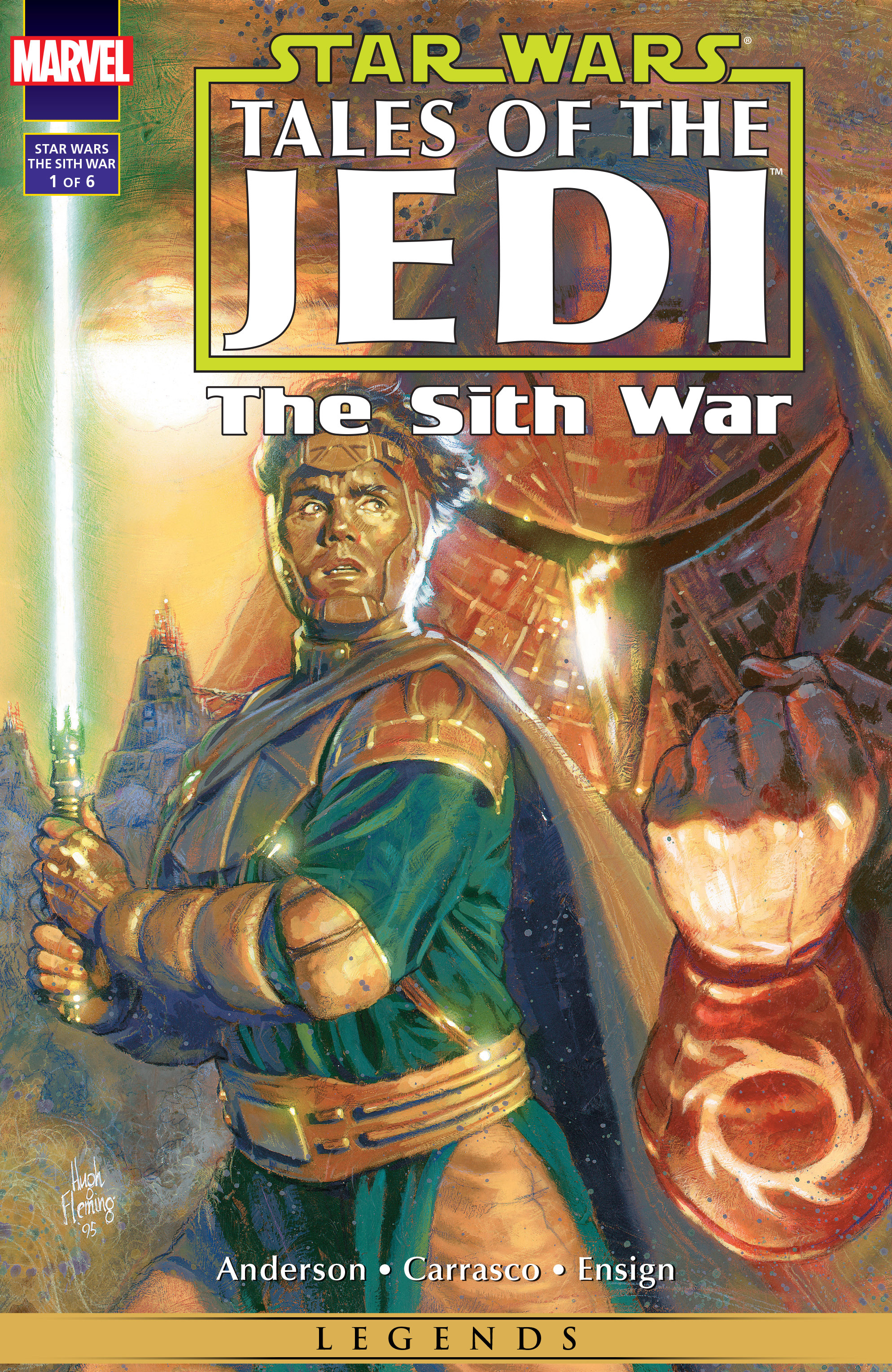 Read online Star Wars: Tales of the Jedi - The Sith War comic -  Issue #1 - 1