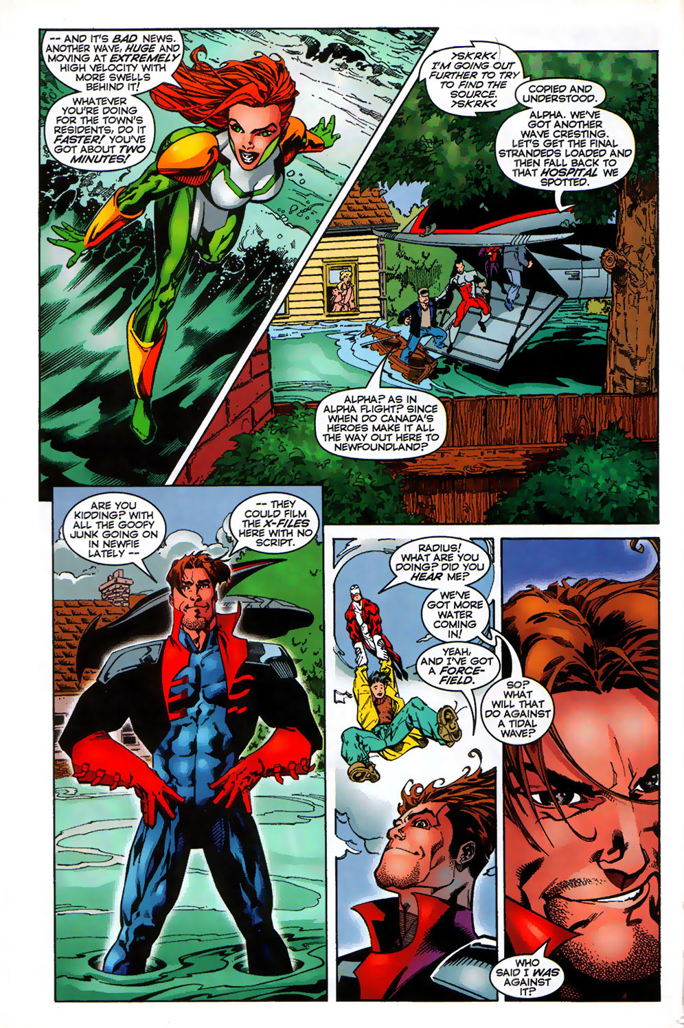 Read online Alpha Flight / Inhumans '98 comic -  Issue # Full - 6